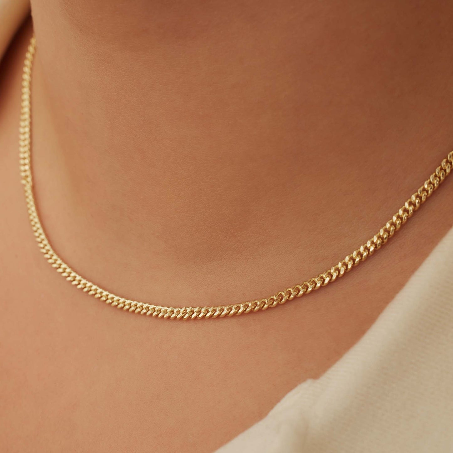 Aidee Julee 14 karat gold link necklace -  - Isabel Bernard