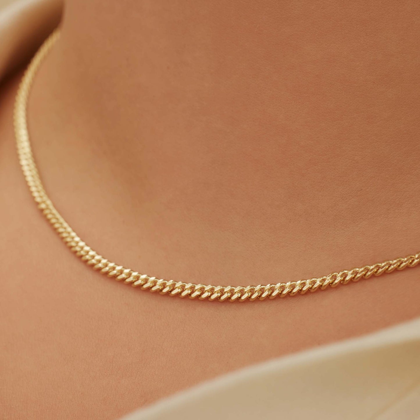 Aidee Julee 14 karat gold link necklace -  - Isabel Bernard