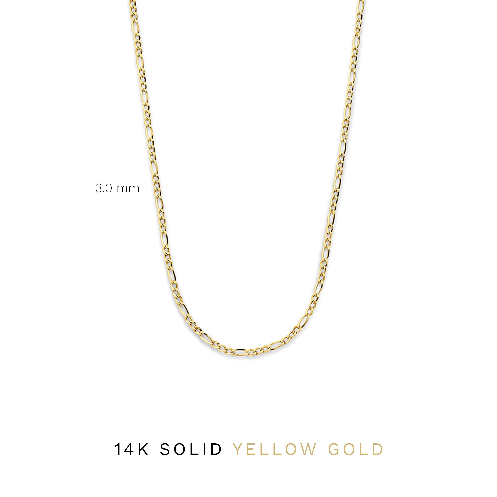 Tolle Halskette in Gold 585-14 Karat-, 7,3 mm top breit