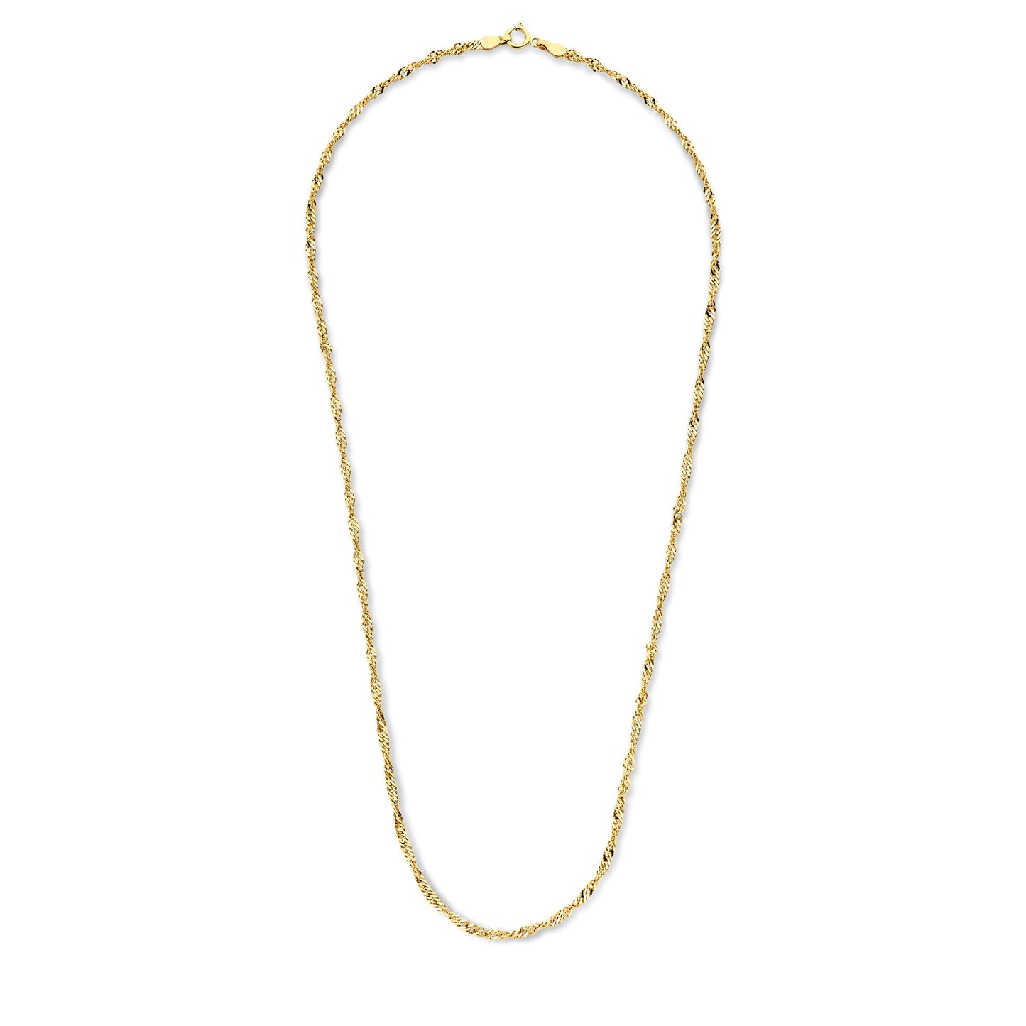 Rivoli Lilou 14 karat gold necklace with twist -  - Isabel Bernard