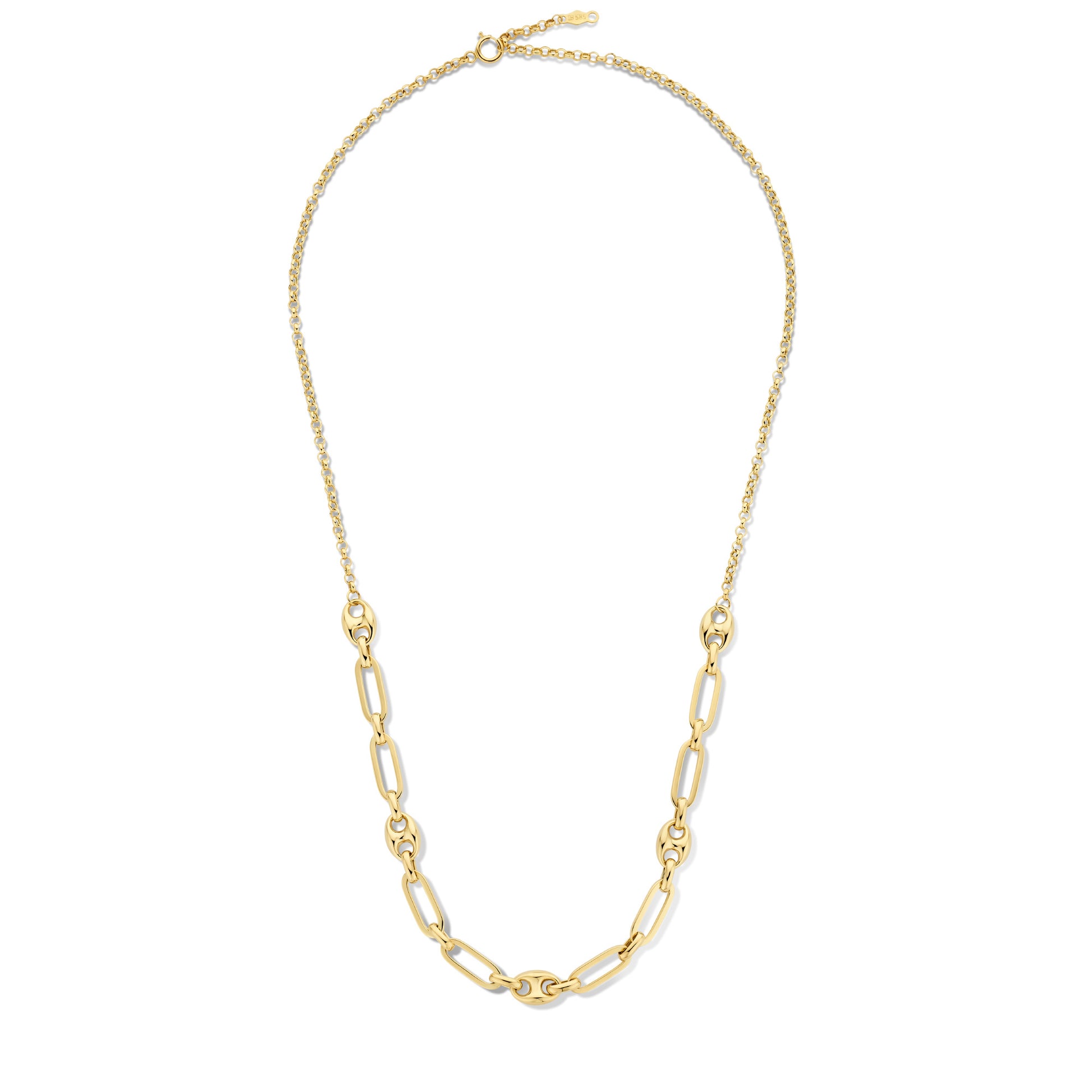 Aidee Demie 14 karat gold necklace with chains -  - Isabel Bernard