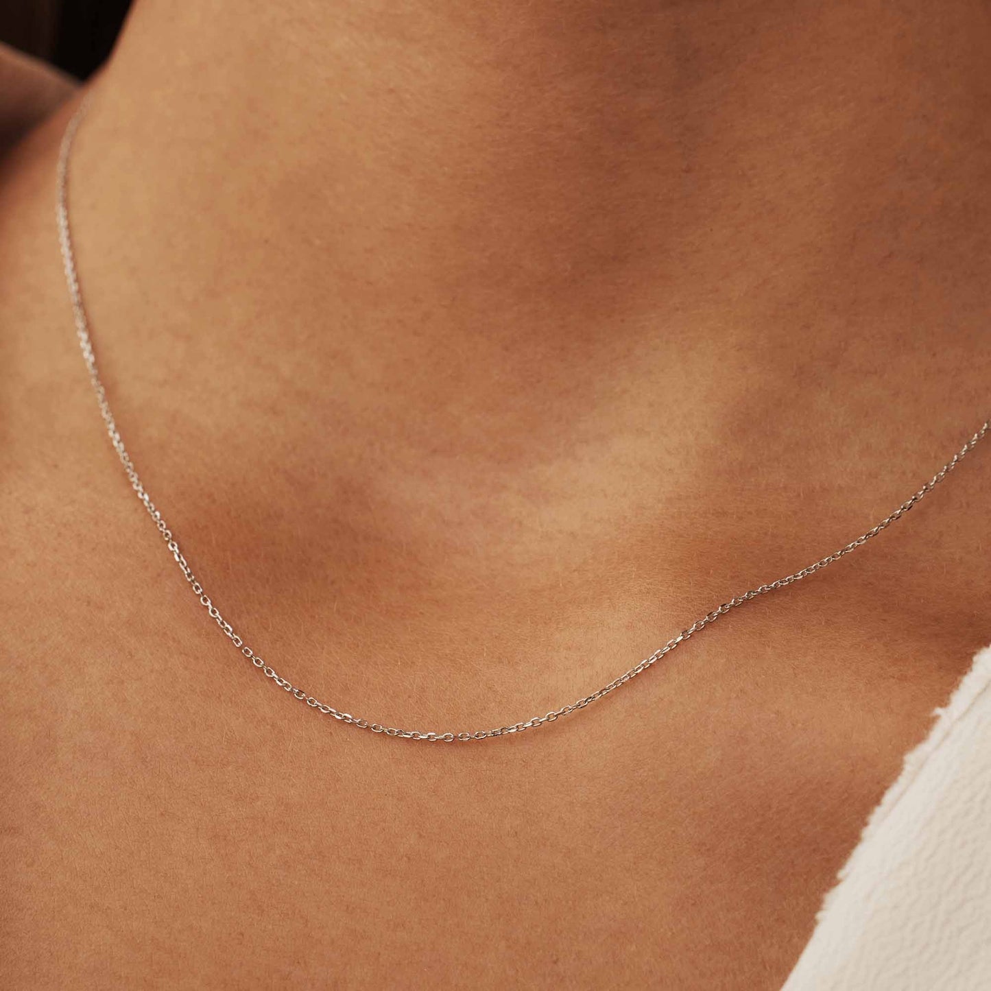 Saint Germain Nicole 14 karat white gold necklace -  - Isabel Bernard