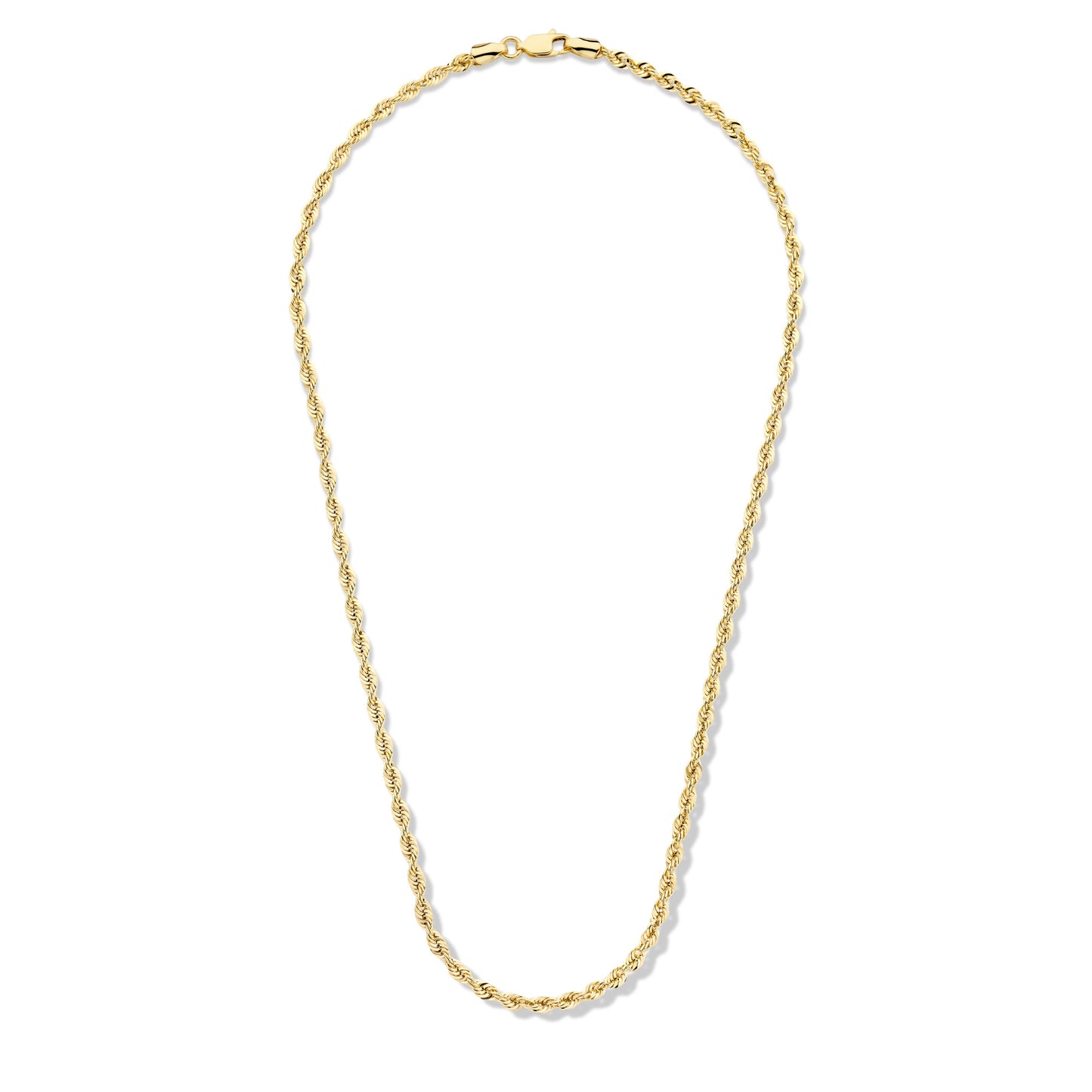 Rivoli Violette 14 karat gold necklace with twist -  - Isabel Bernard