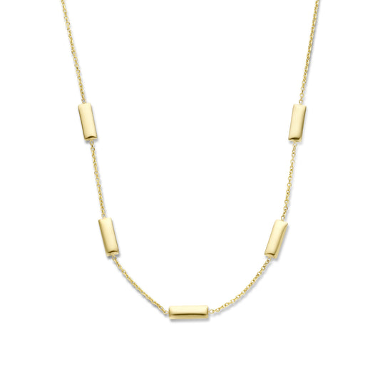 Monceau Dauphine 14 karat gold necklace -  - Isabel Bernard