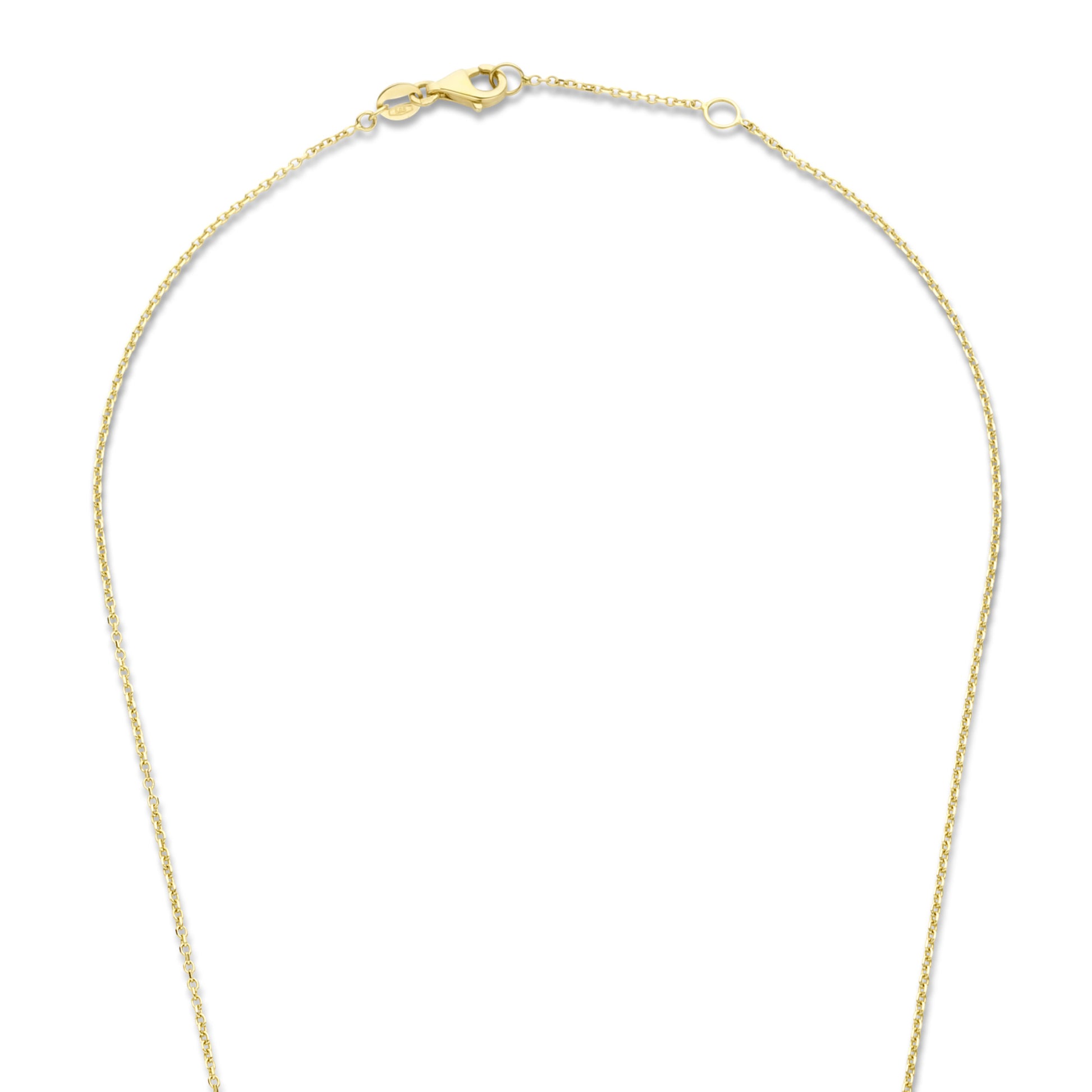 Monceau Dauphine 14 karat gold necklace -  - Isabel Bernard