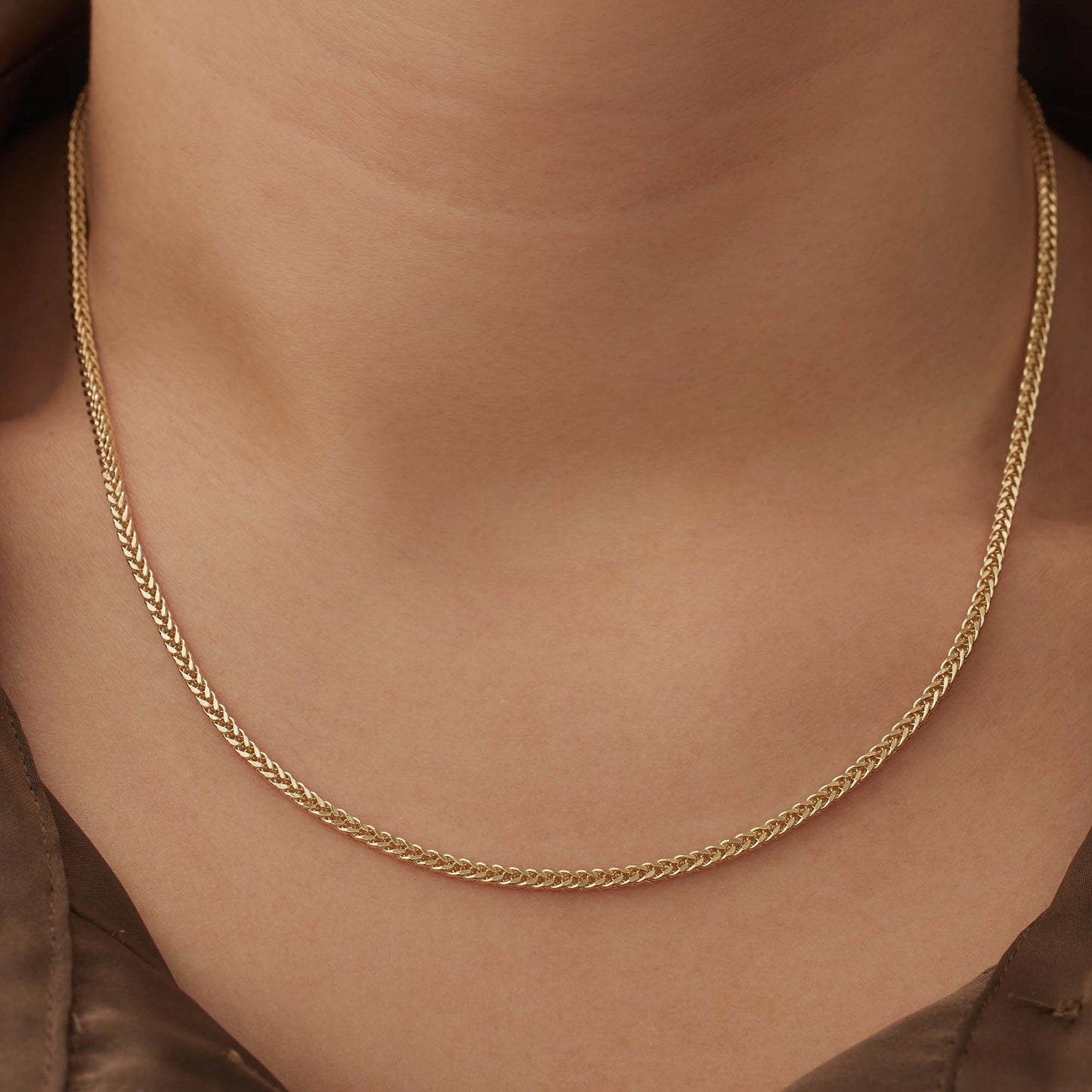 Aidee Sharla 14 karat gold link necklace -  - Isabel Bernard