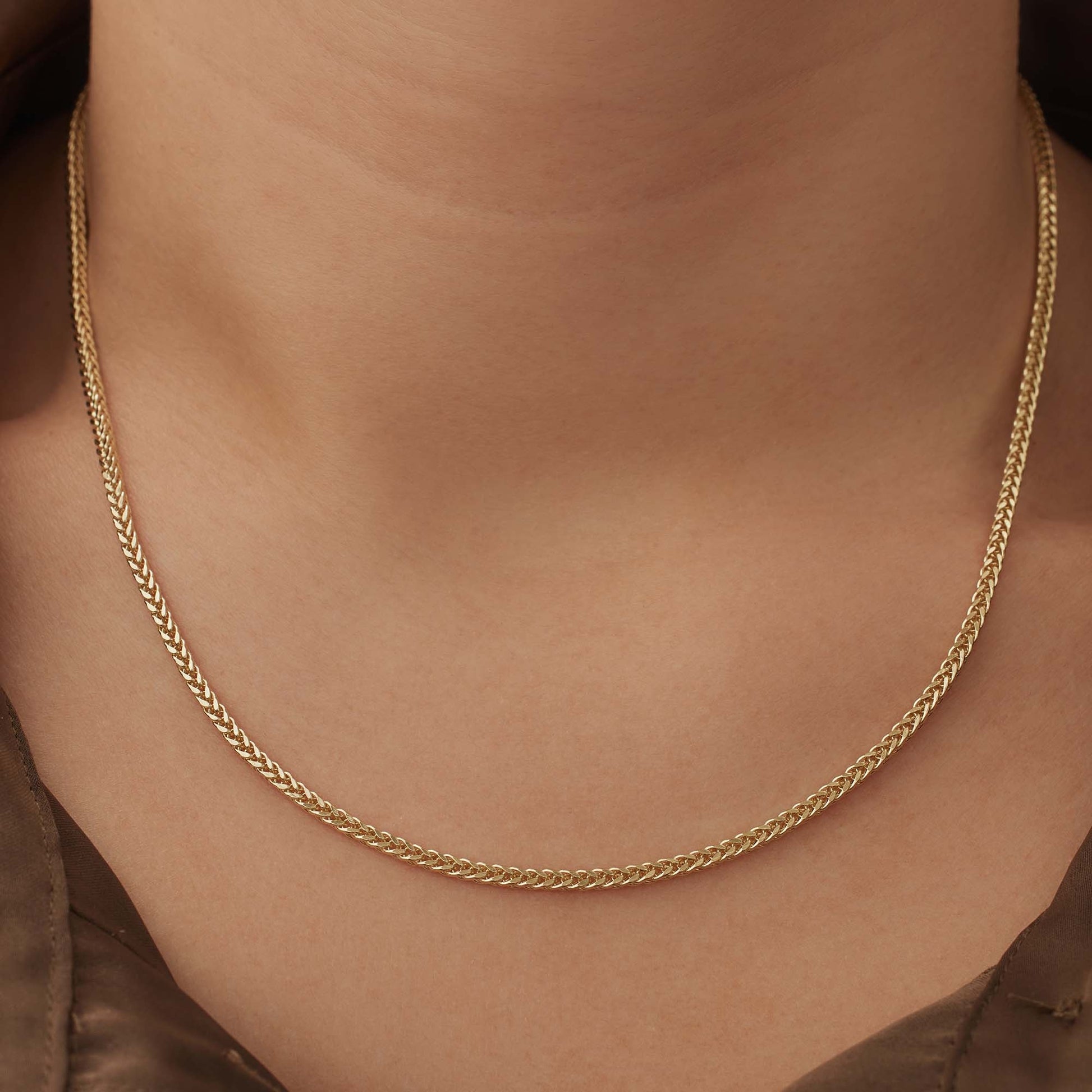 Aidee Sharla 14 karat gold link necklace -  - Isabel Bernard