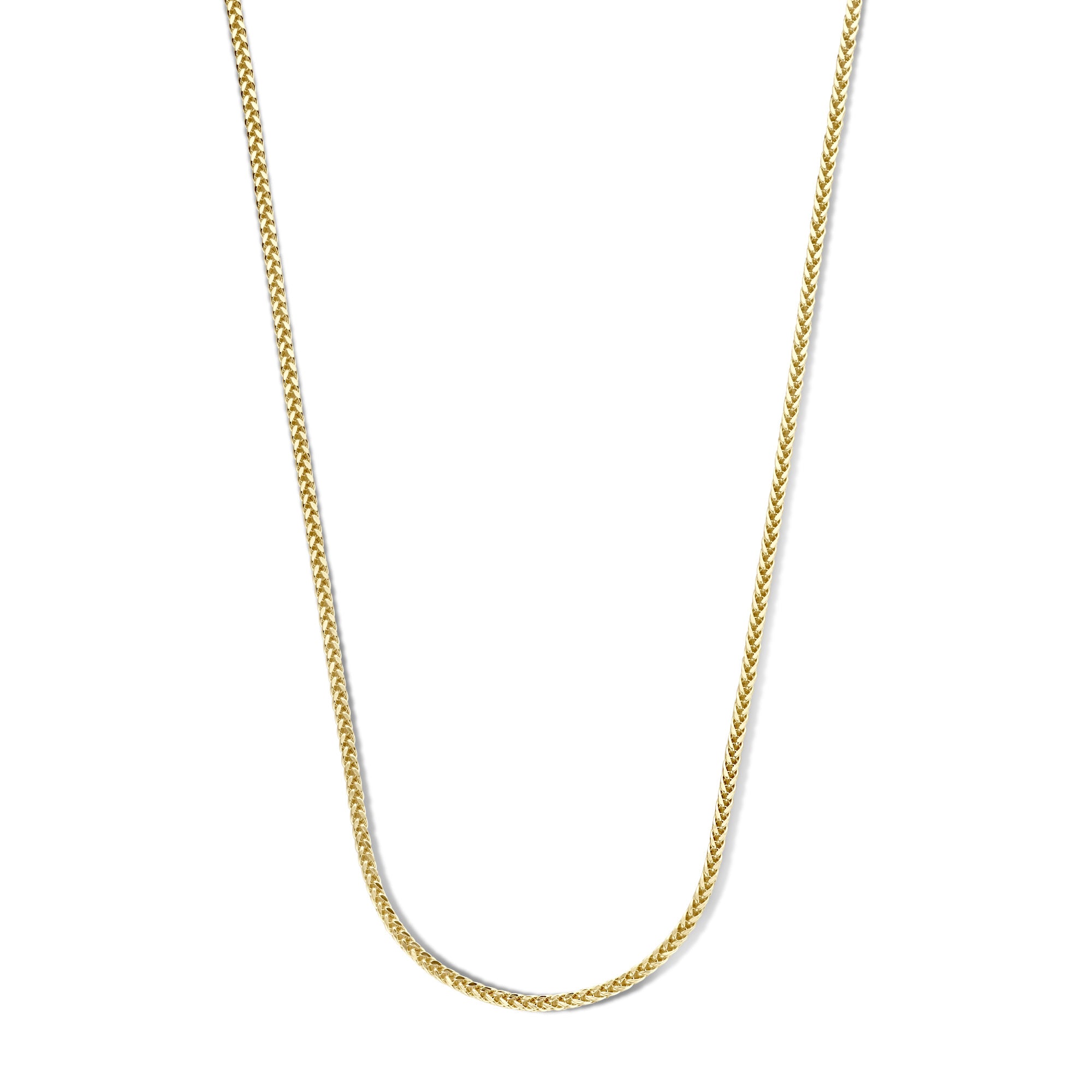 Tolle Halskette in Gold 585-14 Karat-, 7,3 mm top breit