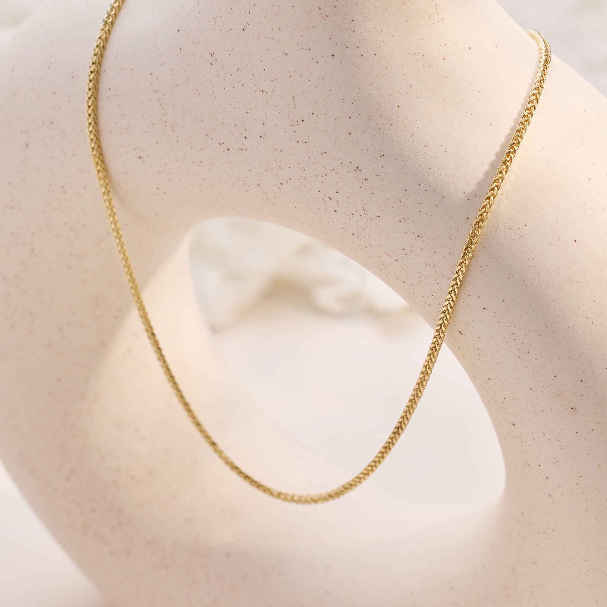 Aidee Sharla 14 karat gold link necklace -  - Isabel Bernard