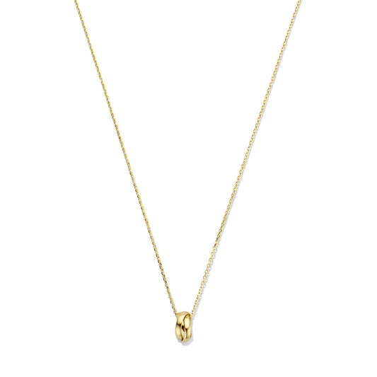 Rivoli Méline 14 karat gold necklace with rings -  - Isabel Bernard