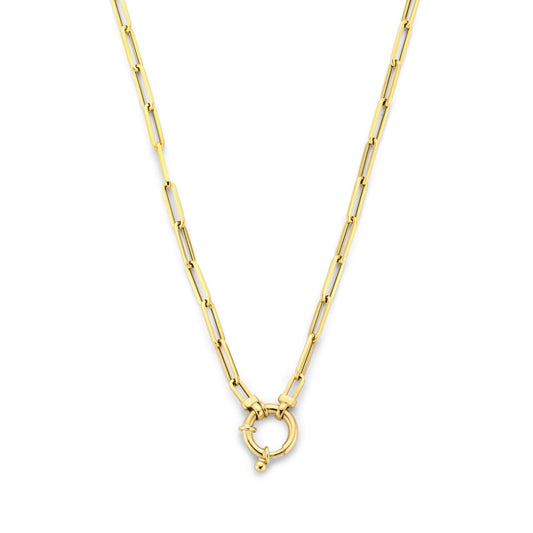 Aidee Odile 14 karat gold link necklace -  - Isabel Bernard