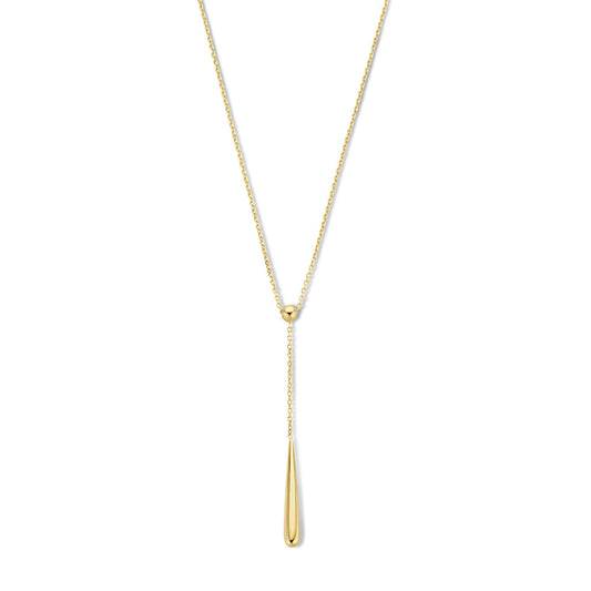 Rivoli Maryn 14 karat gold necklace with rod -  - Isabel Bernard