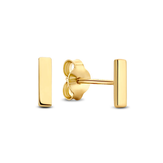 Monceau Josephine 14 karat gold stud ear studs with rod -  - Isabel Bernard