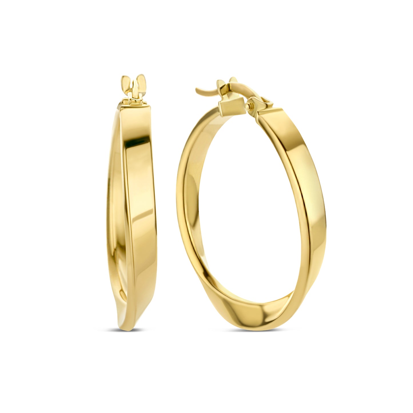 Rivoli Maryn 14 karat gold hoop earrings -  - Isabel Bernard