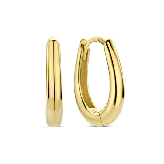 Rivoli Maryn 14 karat gold hoop earrings -  - Isabel Bernard