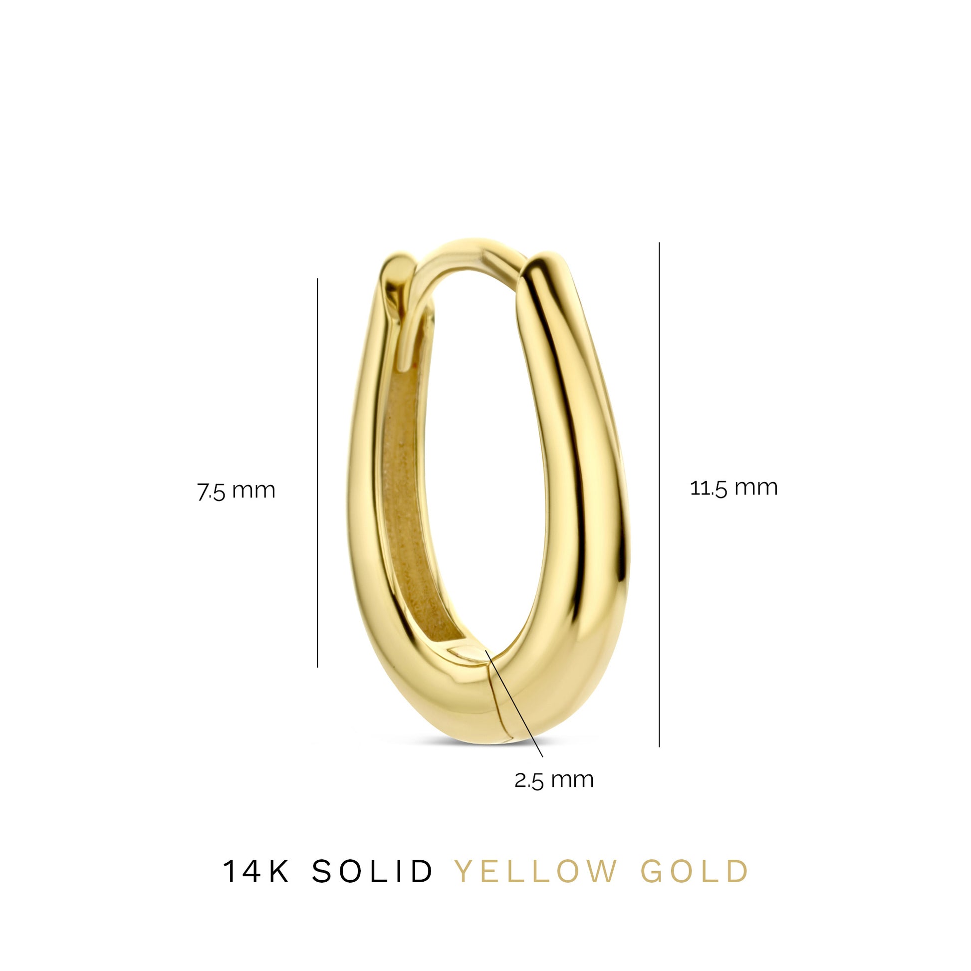 Rivoli Maryn 14 karat gold hoop earrings -  - Isabel Bernard