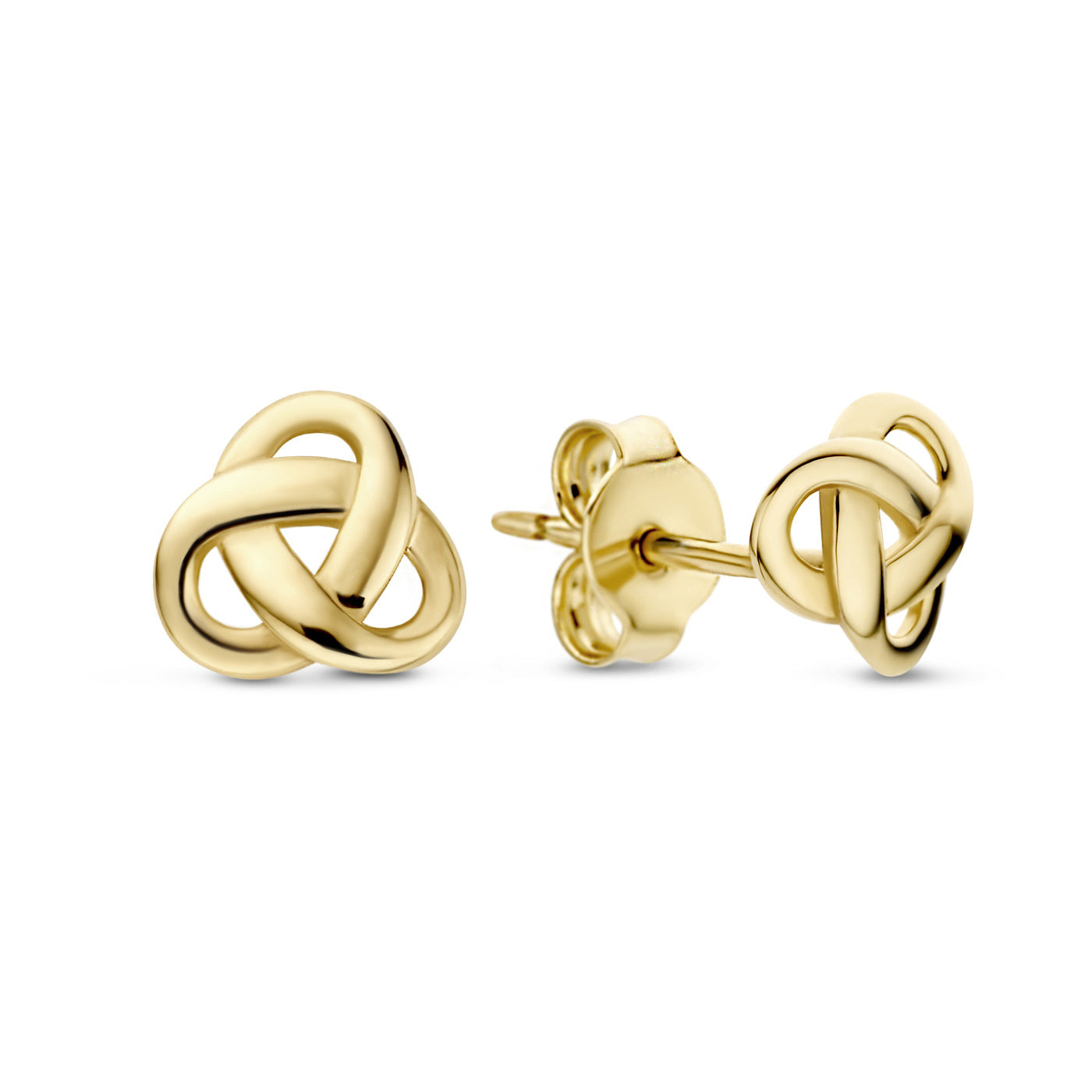 Rivoli Méline 14 karat gold ear studs with knot -  - Isabel Bernard