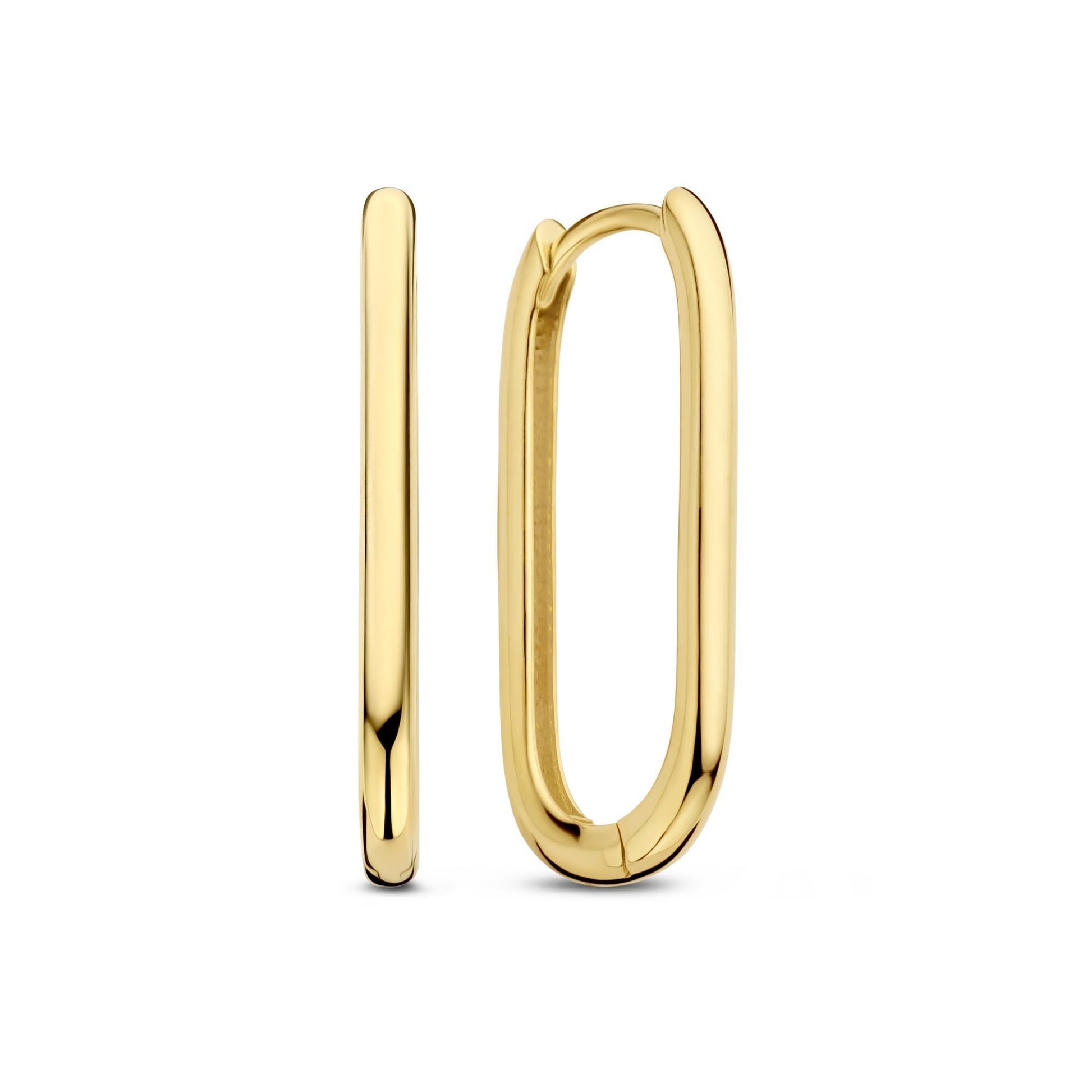 Rivoli Aimée 14 karat gold hoop earrings -  - Isabel Bernard