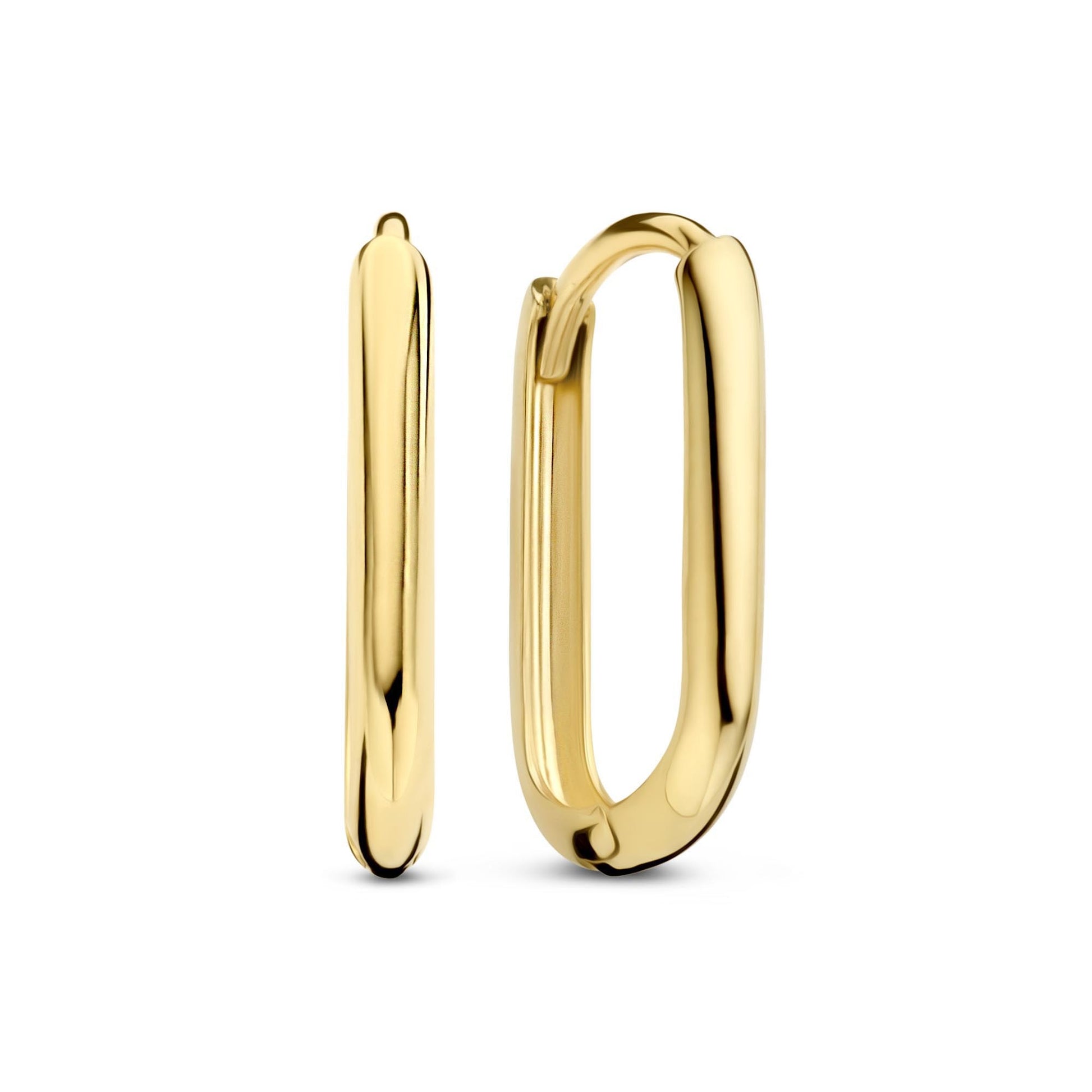 Rivoli Aimée 14 karat gold hoop earrings -  - Isabel Bernard