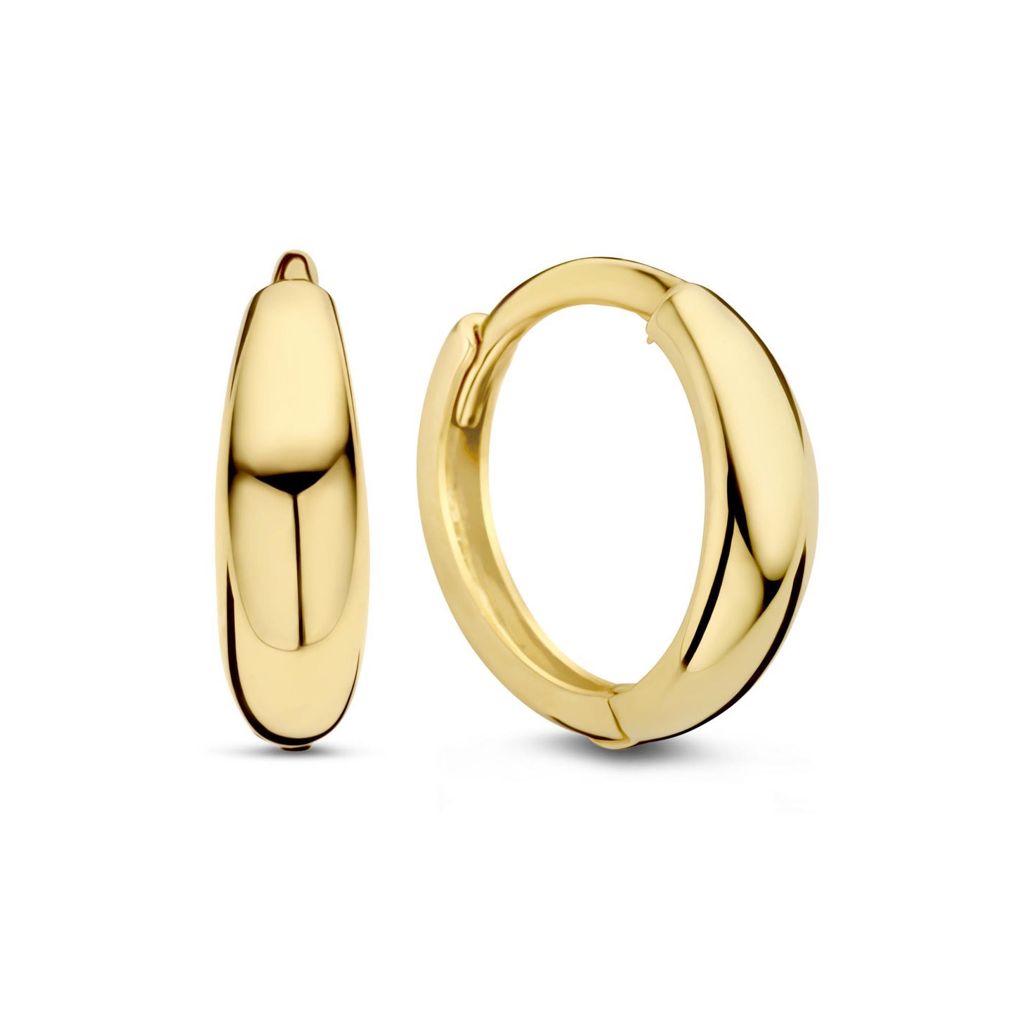 Rivoli Morgane 14 karat gold hoop earrings -  - Isabel Bernard