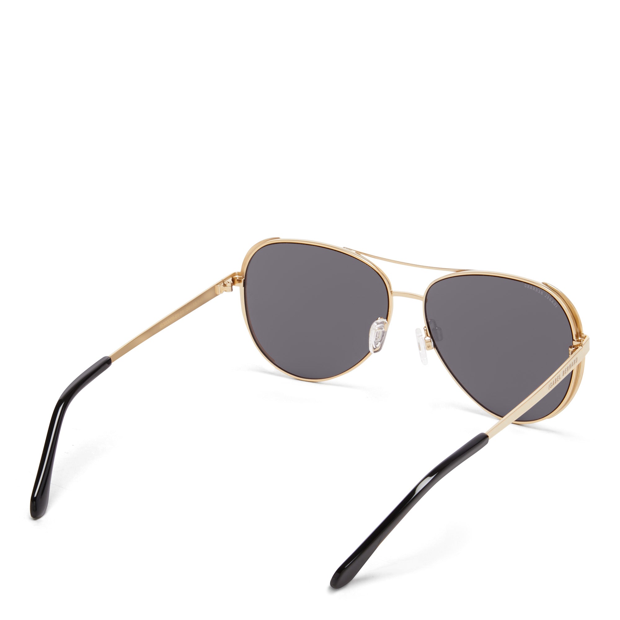 Isabel Bernard occhiali da sole aviator color oro IB380005 01 01