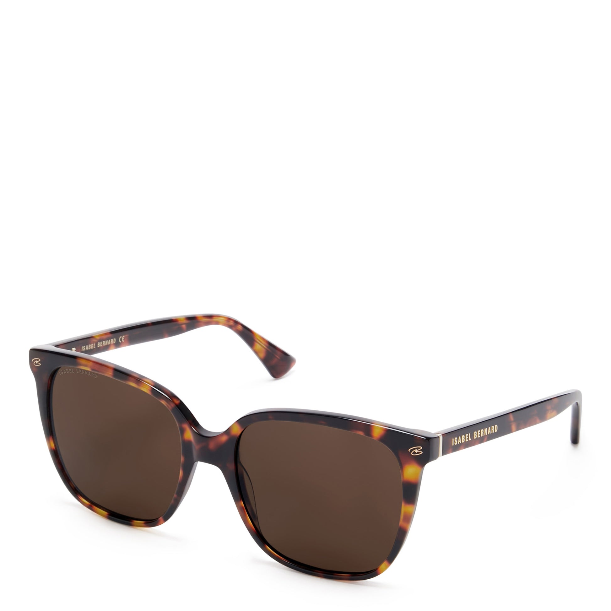 La Villette Raison brown tortoise square sunglasses with brown lenses -  - Isabel Bernard