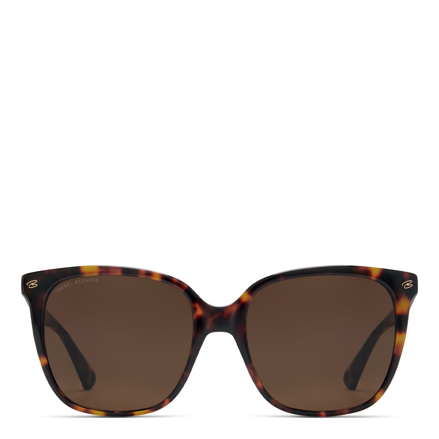 La Villette Raison brown tortoise square sunglasses with brown lenses -  - Isabel Bernard