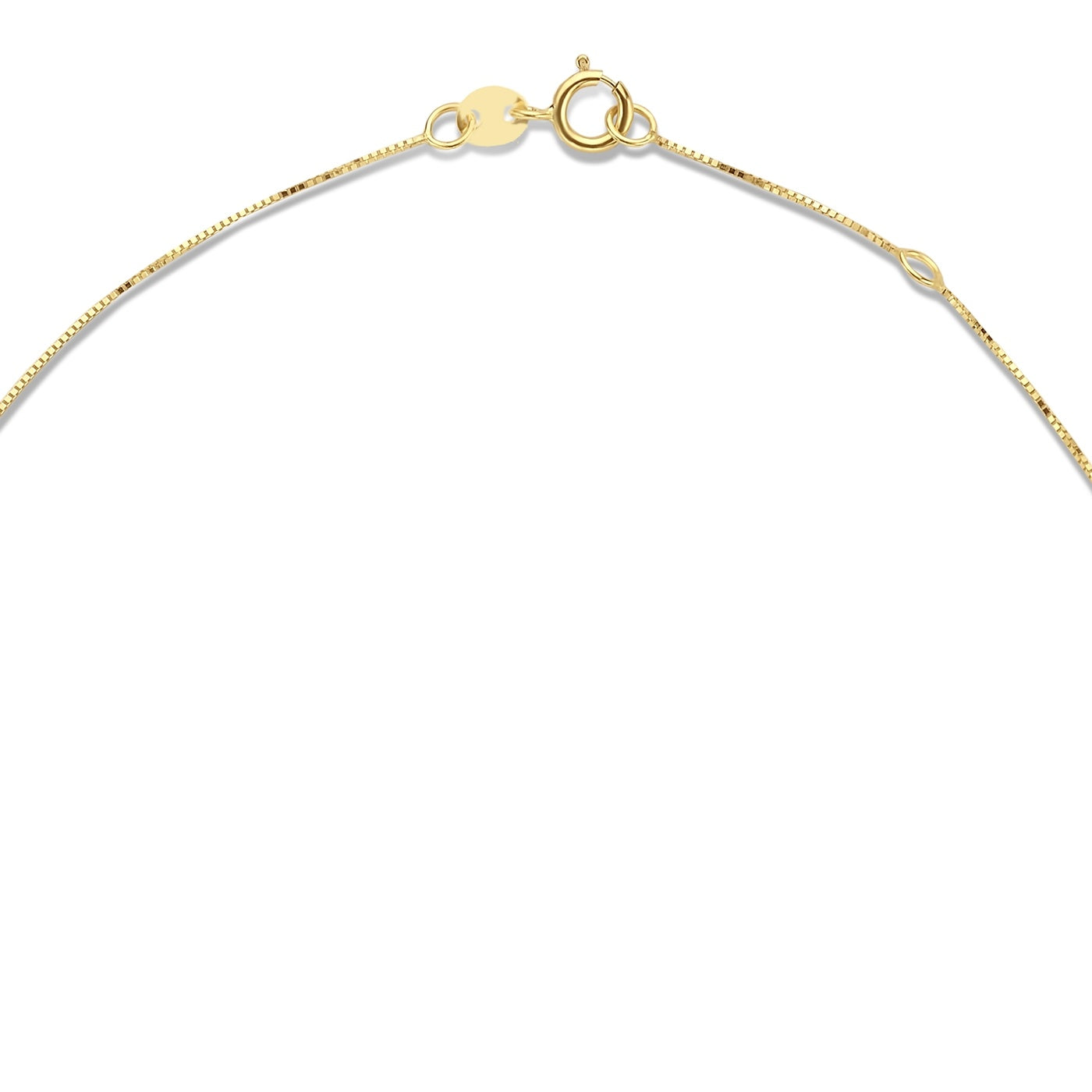 Rivoli Aélys 14 karat gold necklace with zirconia stone -  - Isabel Bernard