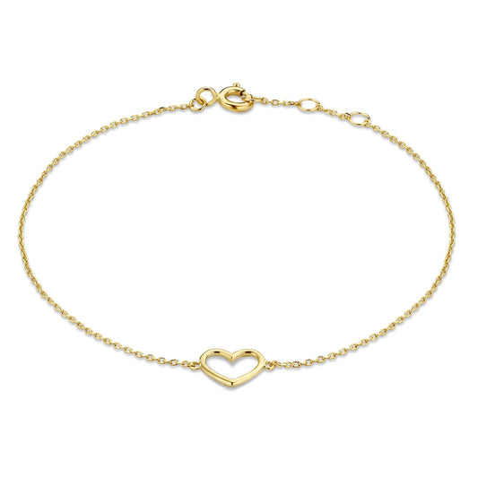 Belleville Amore 14 karat gold bracelet with heart -  - Isabel Bernard