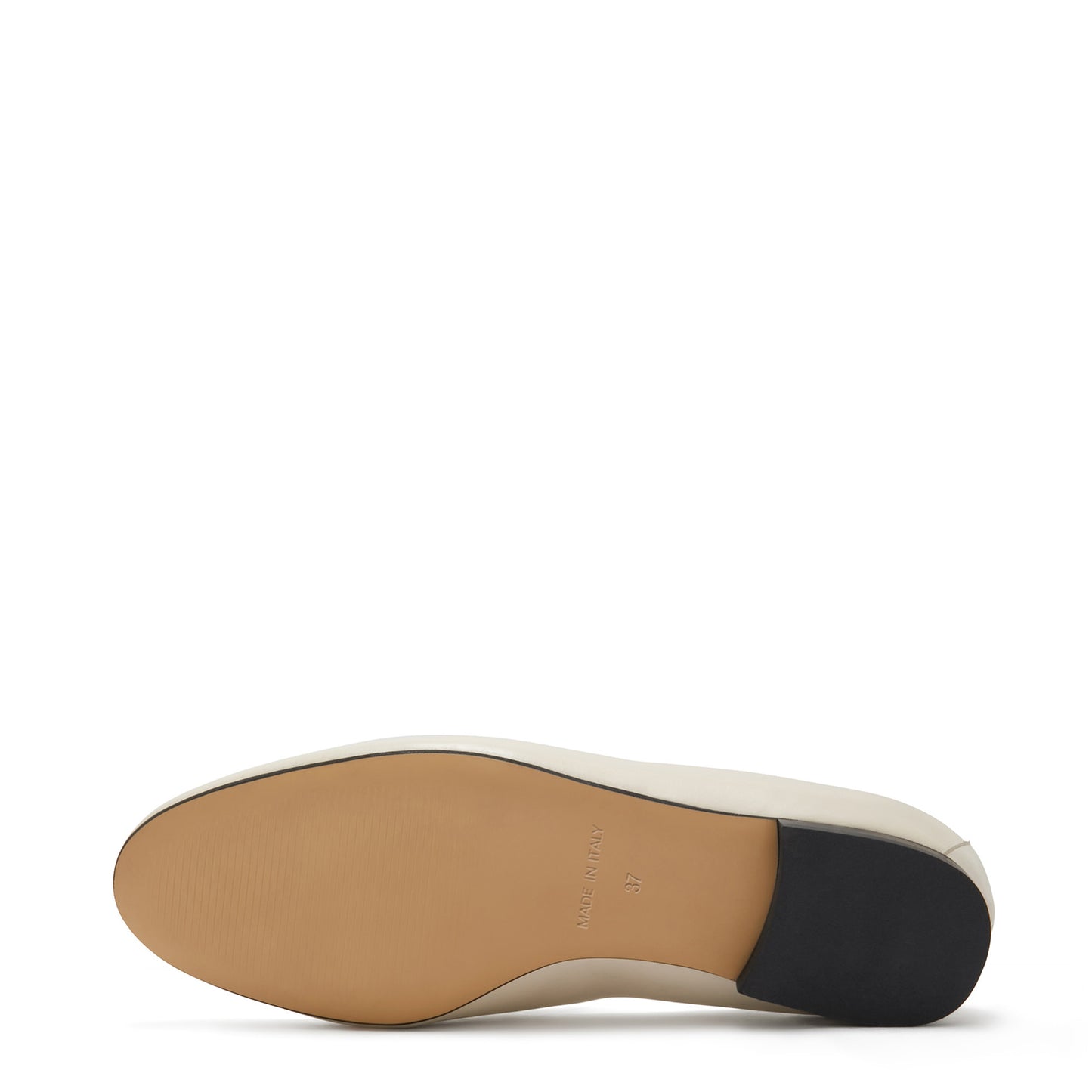 Vendôme Fleur beige calfskin leather loafers -  - Isabel Bernard