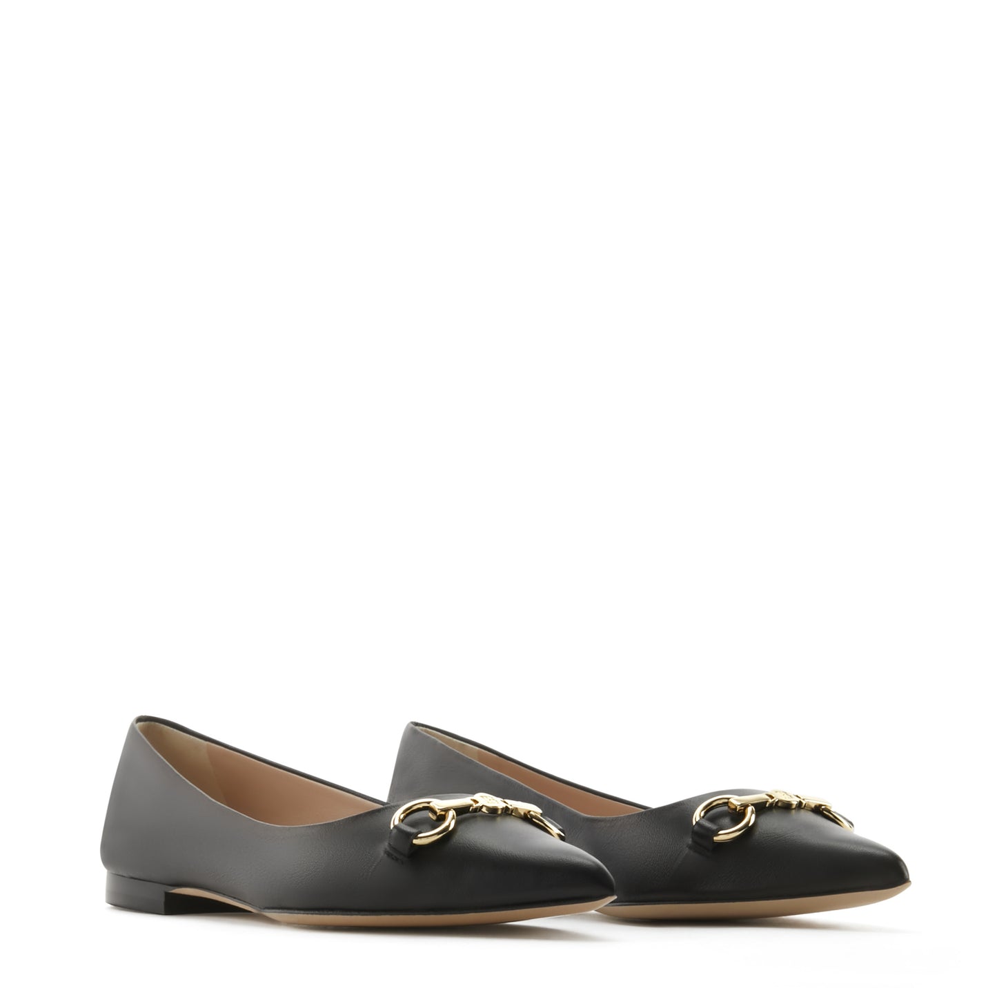 Vendôme Elita black calfskin leather ballerinas -  - Isabel Bernard