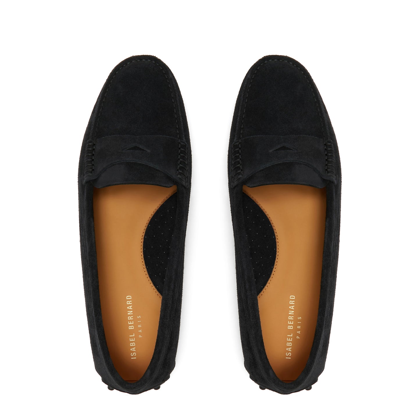 Vendôme Marie black suede moccasins -  - Isabel Bernard