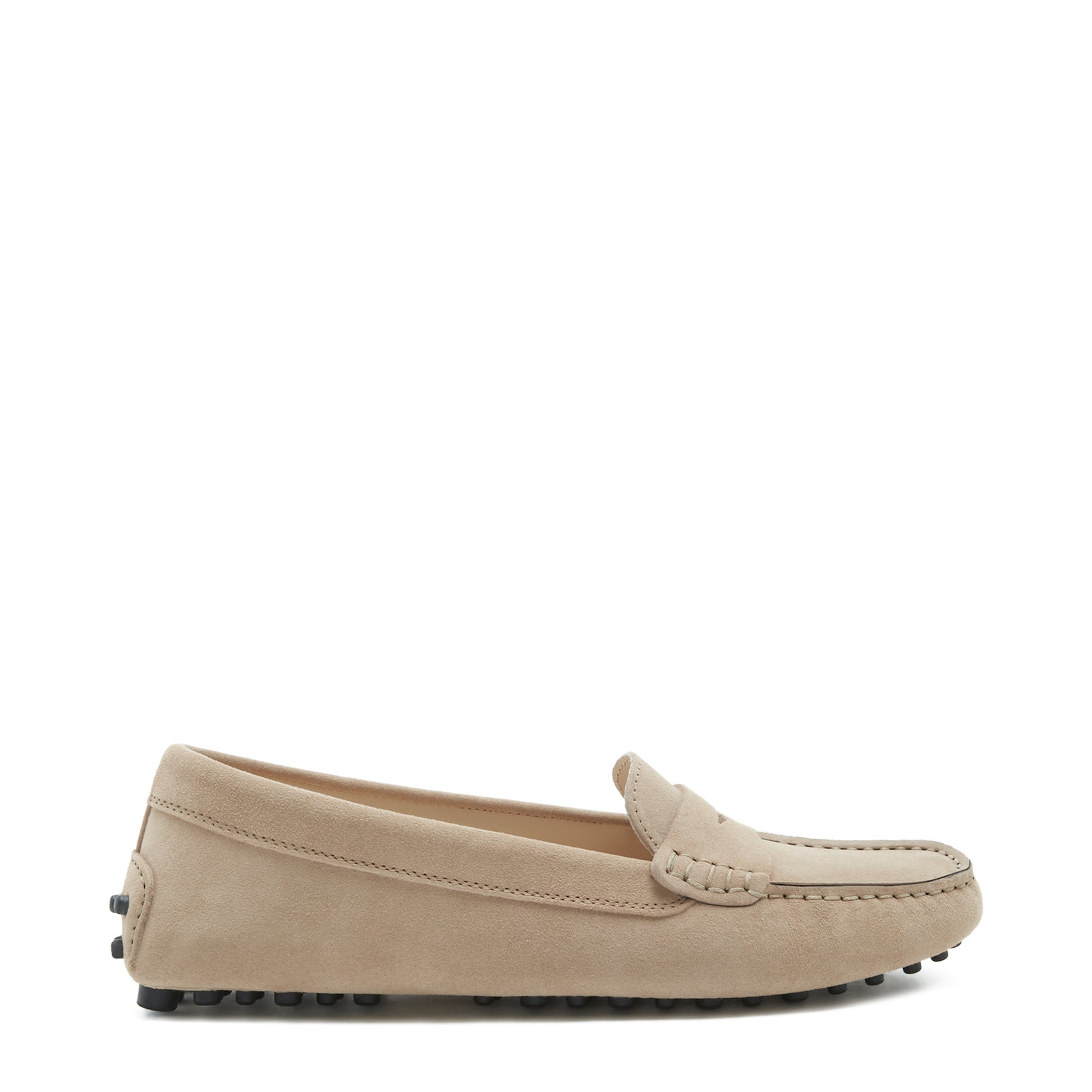 Vendôme Marie beige suede moccasins -  - Isabel Bernard