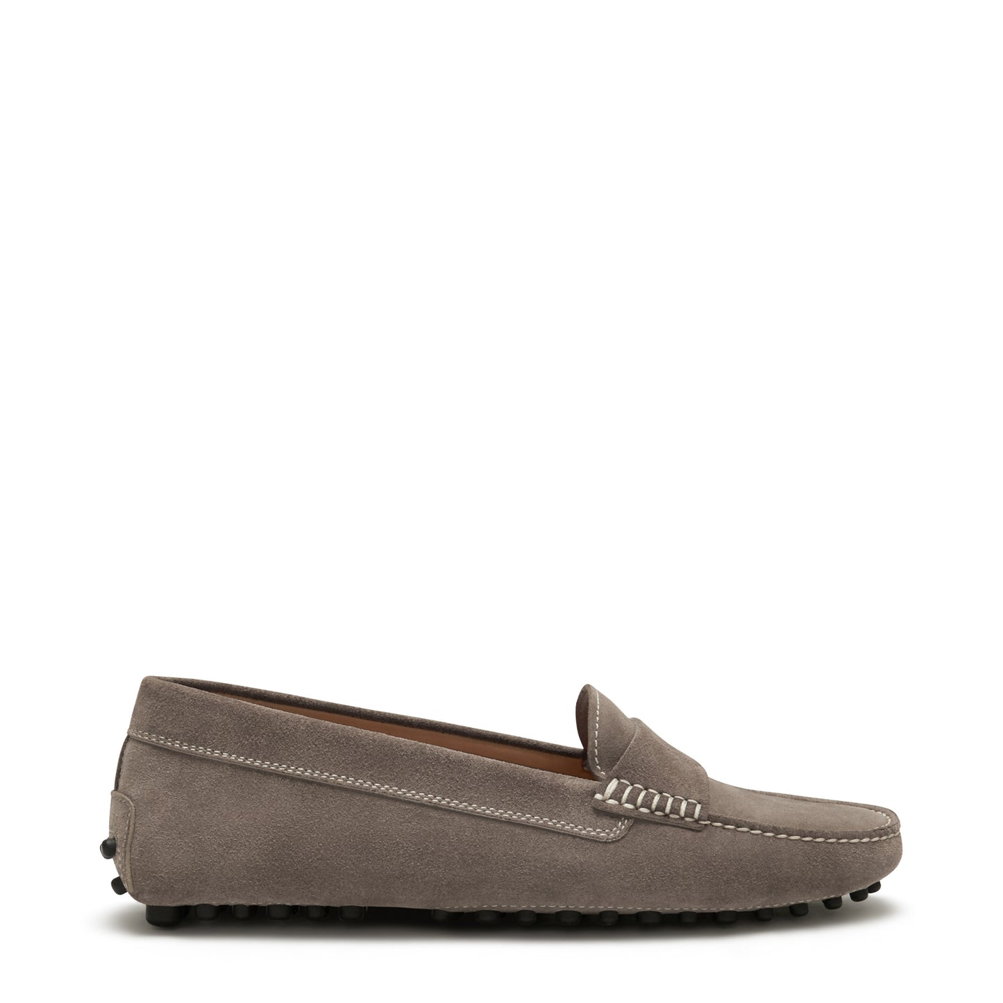 Vendôme Marie taupe suede moccasins -  - Isabel Bernard