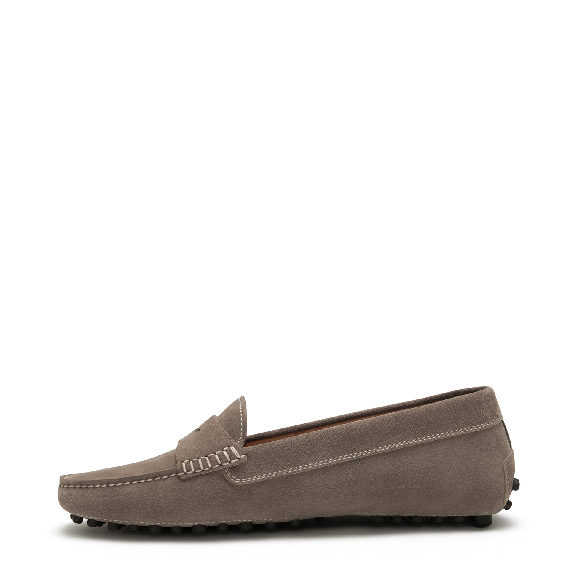 Vendôme Marie taupe suede moccasins -  - Isabel Bernard