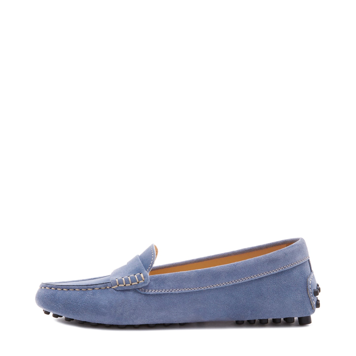 Vendôme Marie light blue suede moccasins -  - Isabel Bernard