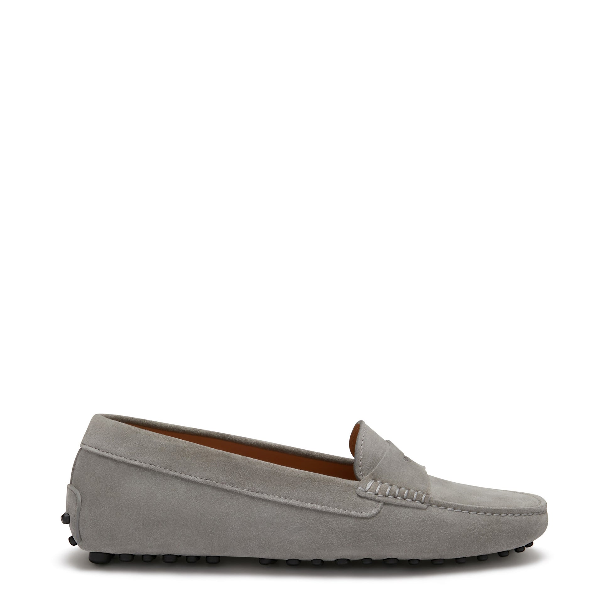 Vendôme Marie grey suede moccasins -  - Isabel Bernard