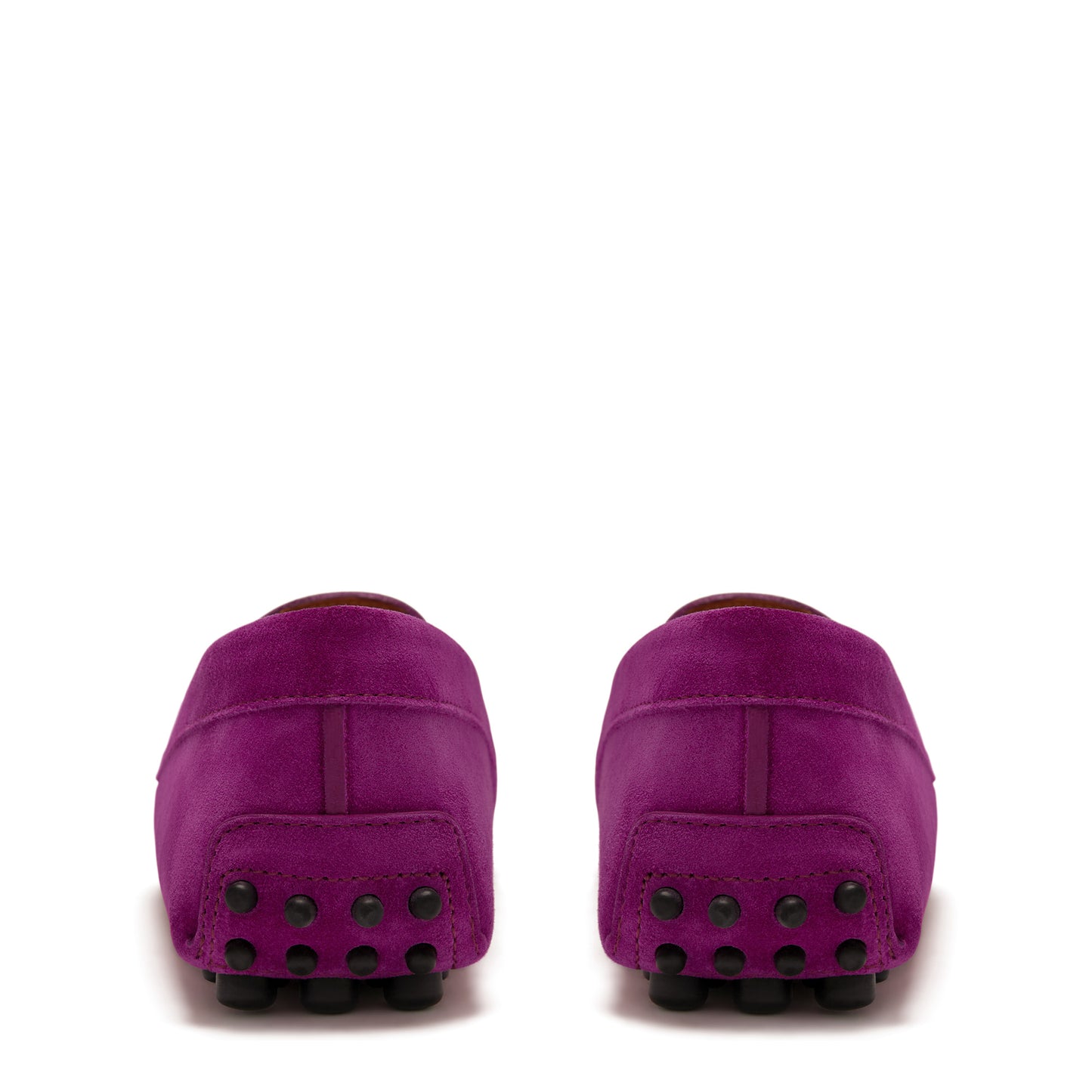 Vendôme Marie fuchsia suede moccasins -  - Isabel Bernard