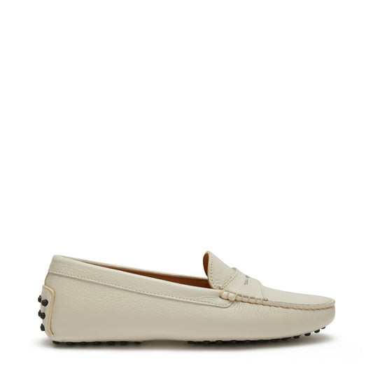 Vendôme Marie beige calfskin leather moccasins -  - Isabel Bernard