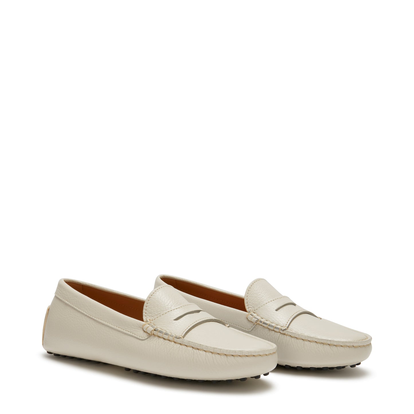 Vendôme Marie beige calfskin leather moccasins -  - Isabel Bernard