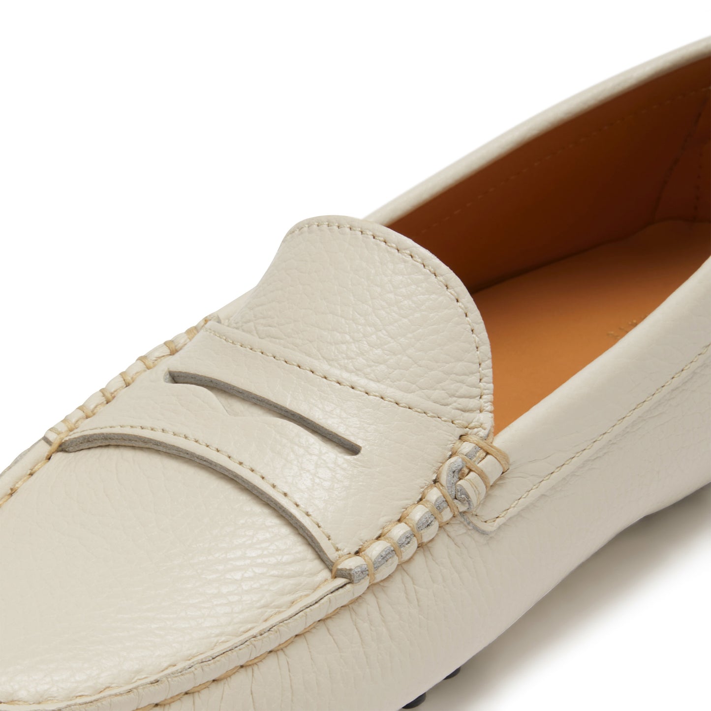 Vendôme Marie beige calfskin leather moccasins -  - Isabel Bernard