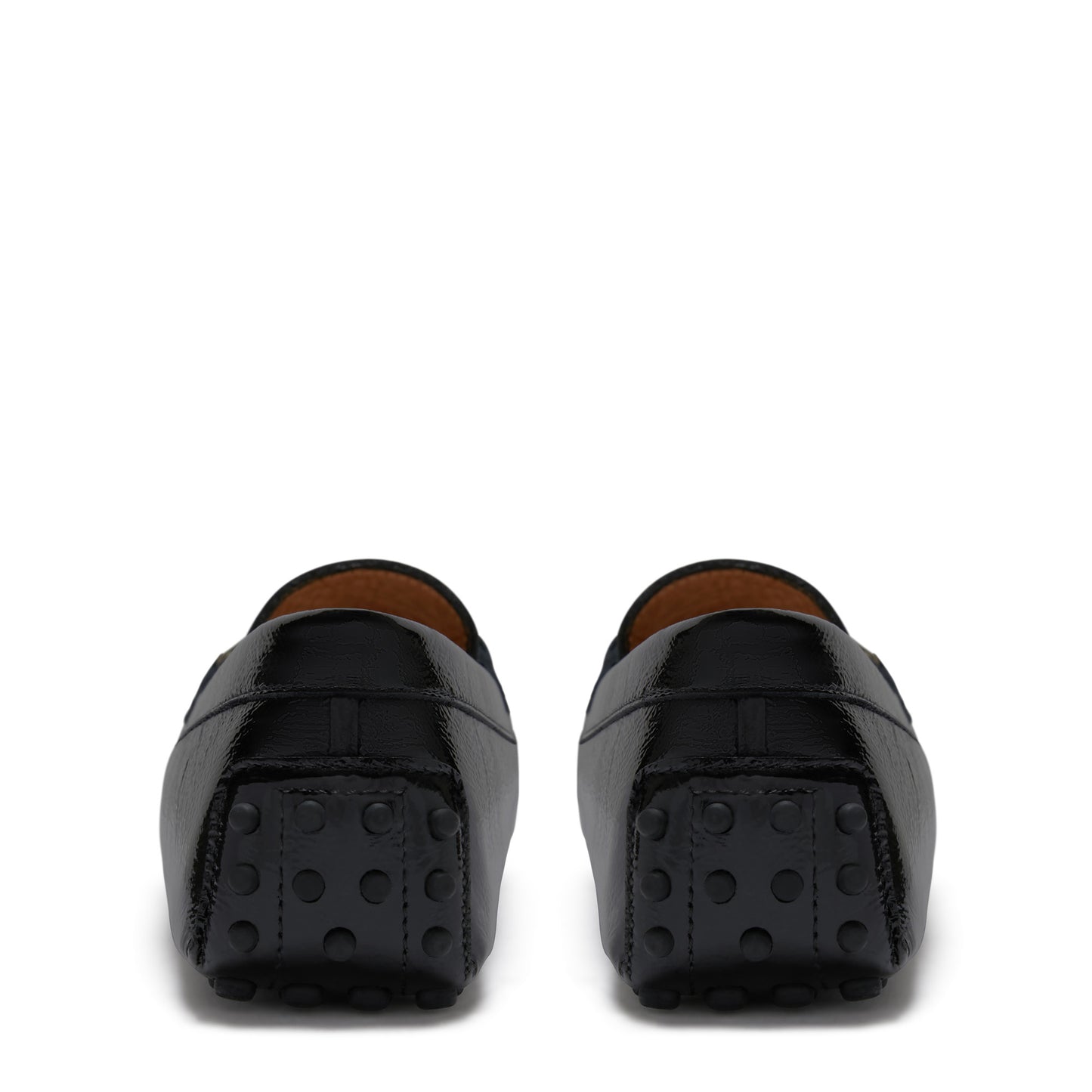 Vendôme Marie black calfskin patent leather moccasins -  - Isabel Bernard