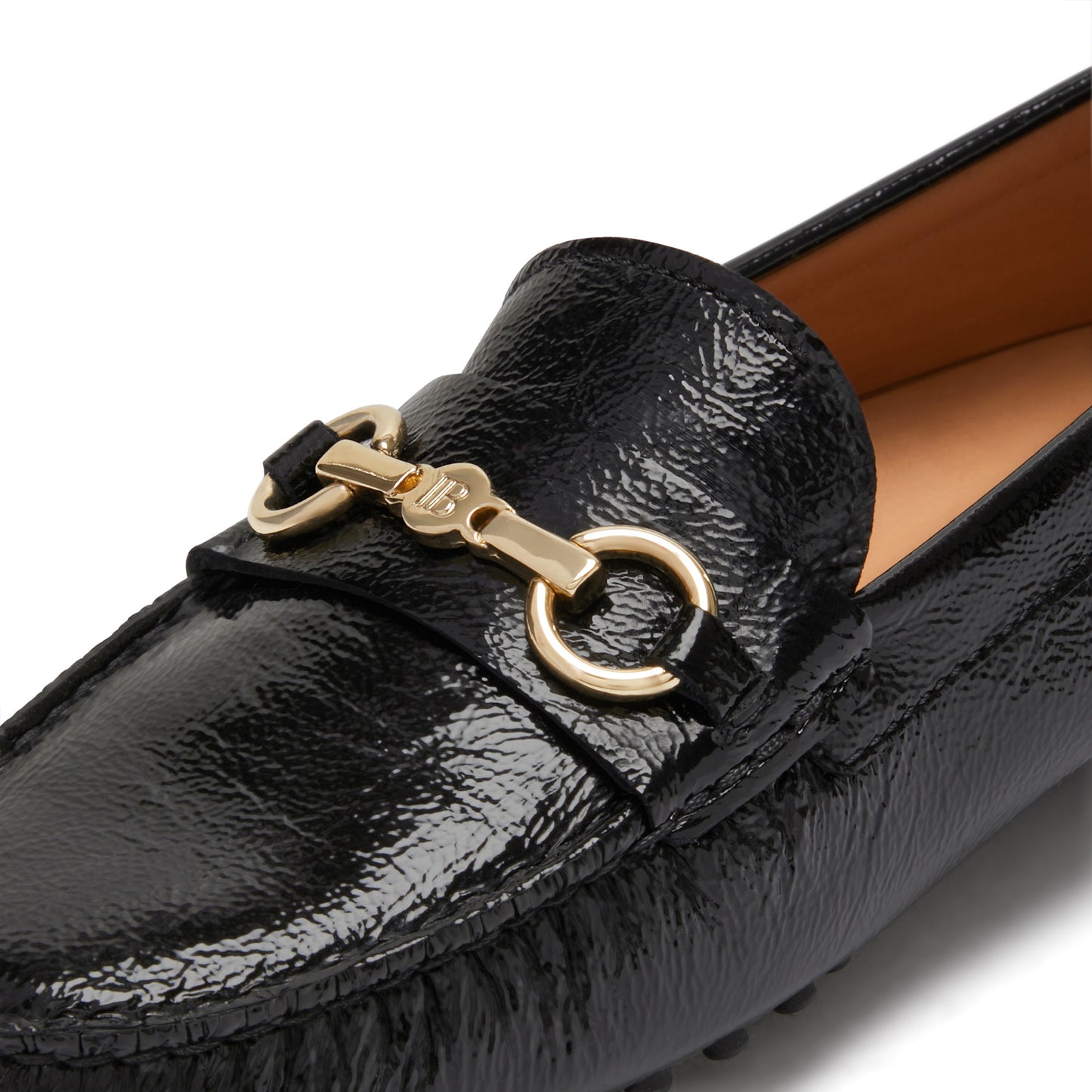 Vendôme Marie black calfskin patent leather moccasins -  - Isabel Bernard