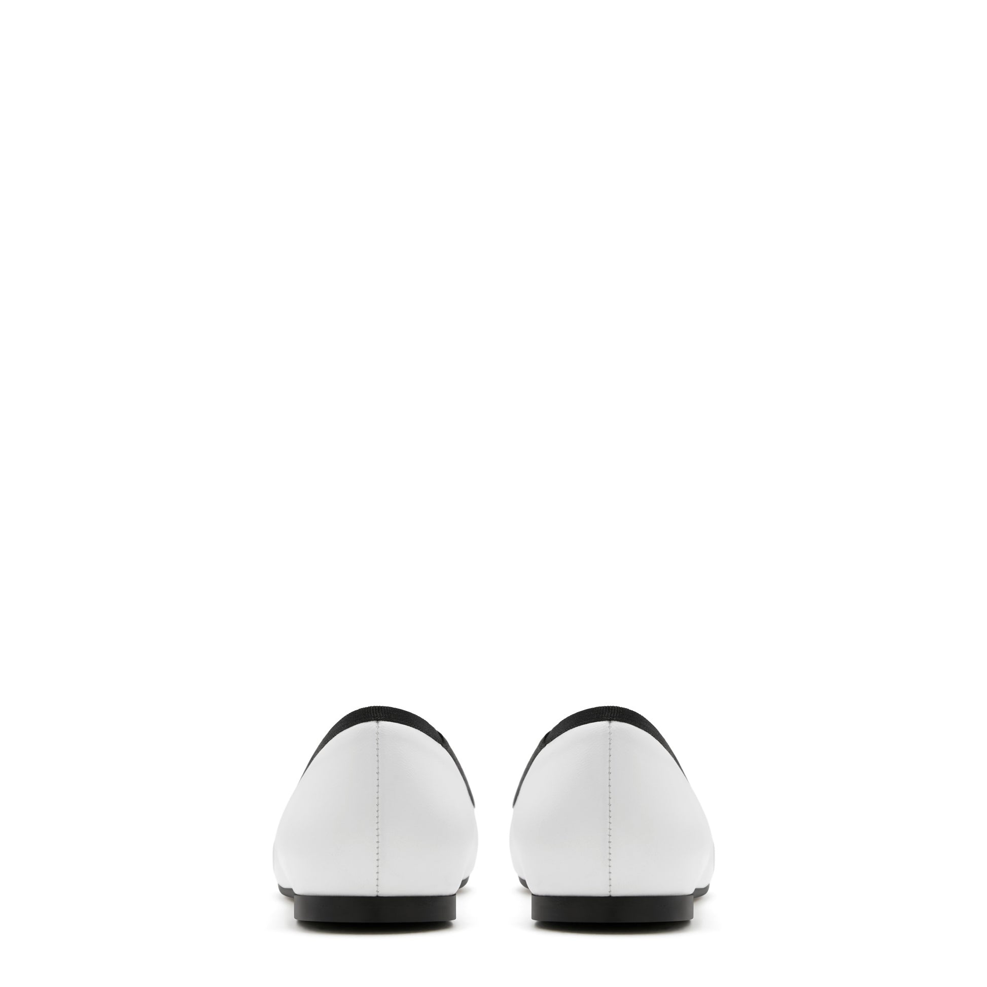 Vendôme Ynes white calfskin leather ballerinas -  - Isabel Bernard