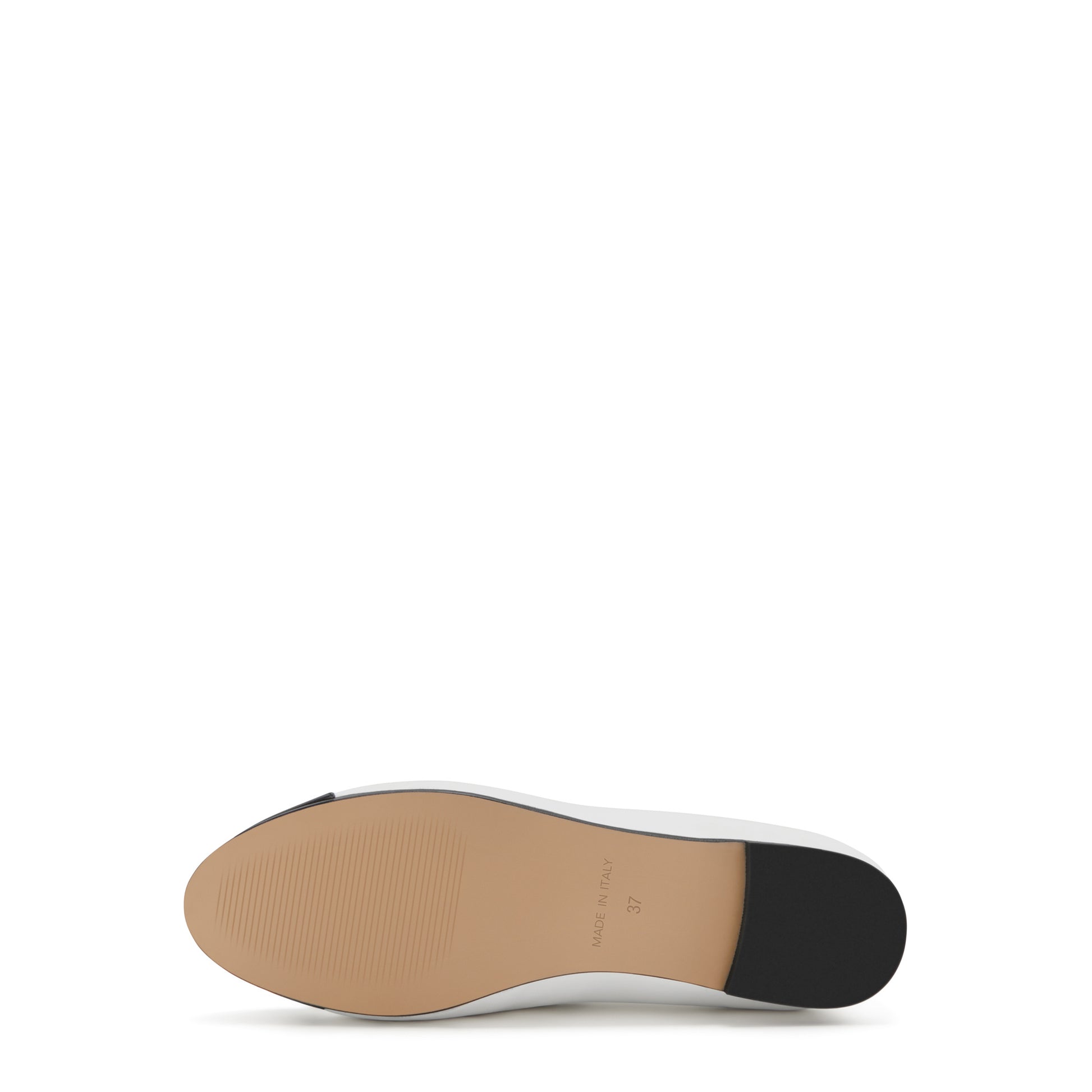 Vendôme Ynes white calfskin leather ballerinas -  - Isabel Bernard