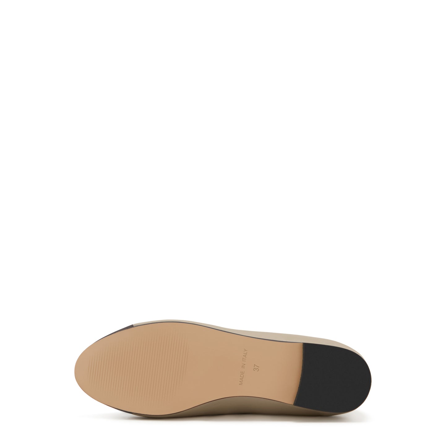 Vendôme Ynes taupe calfskin leather ballerinas -  - Isabel Bernard