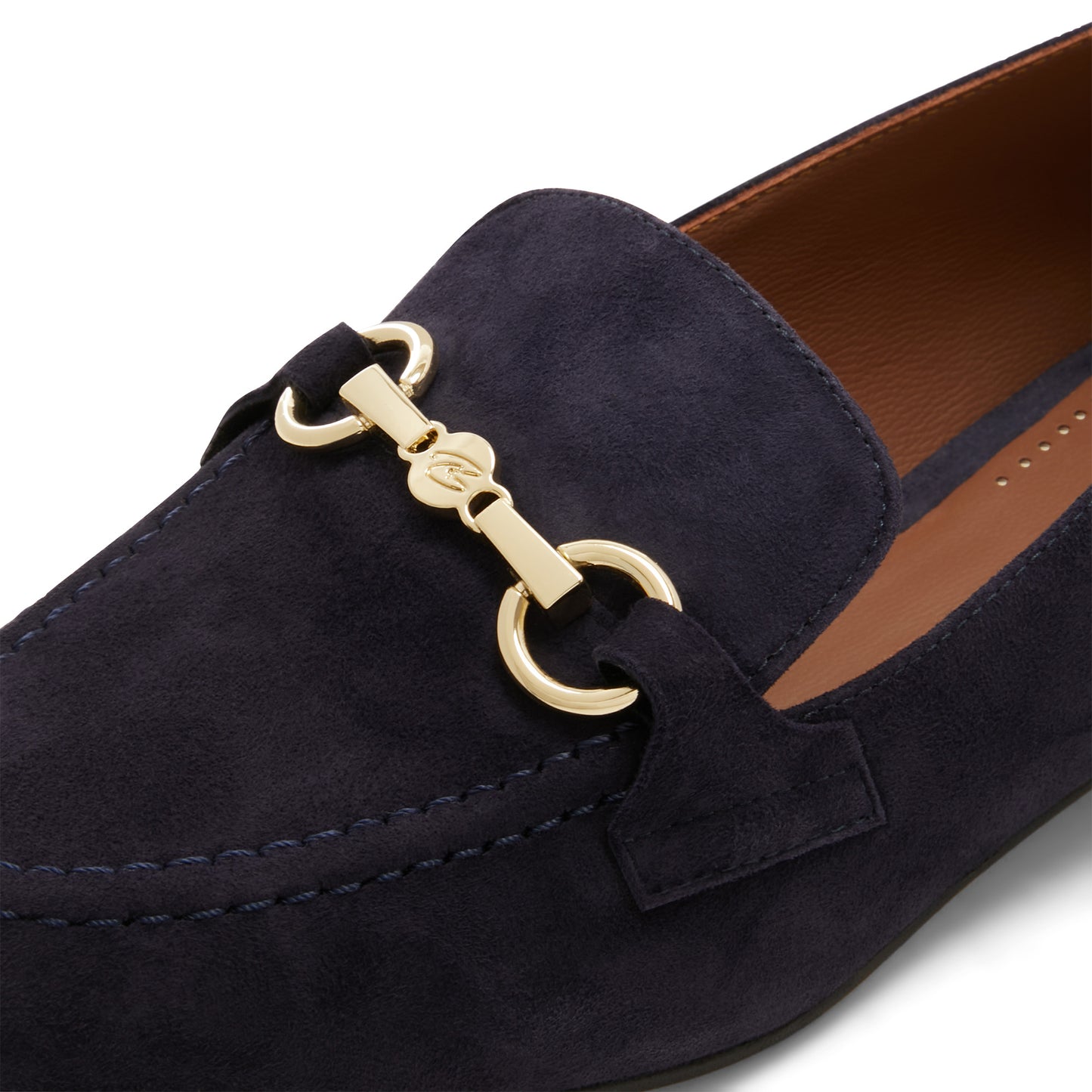 Vendôme Fleur blue suede loafers -  - Isabel Bernard