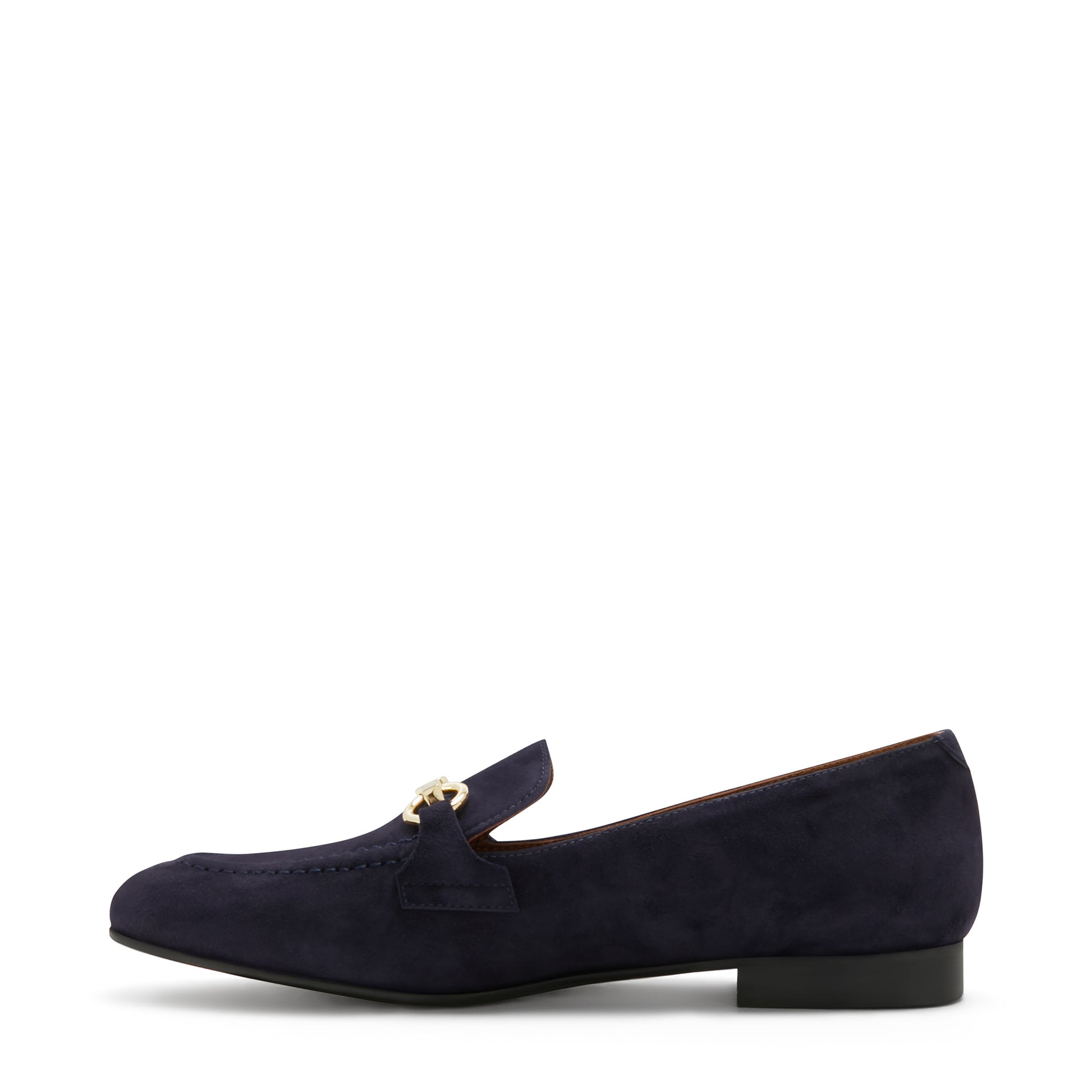 Vendôme Fleur blue suede loafers -  - Isabel Bernard