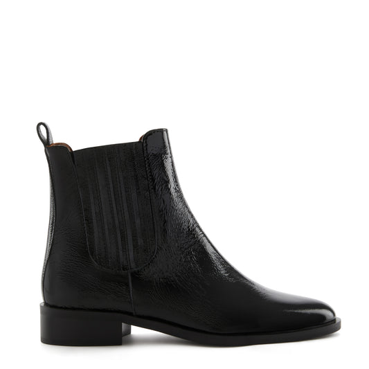 Vendôme Chey black patent leather calfskin leather chelsea boots -  - Isabel Bernard