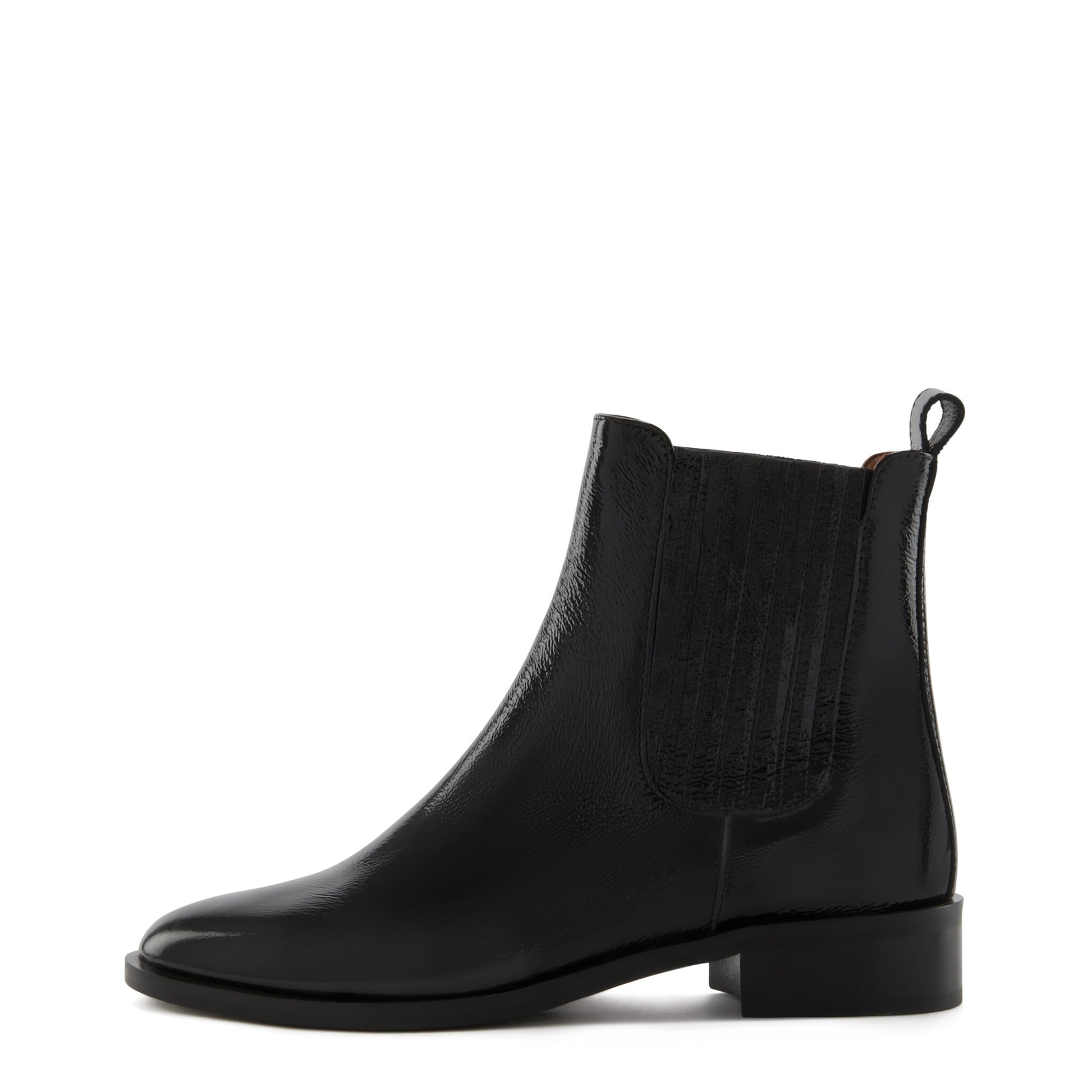 Vendôme Chey black patent leather calfskin leather chelsea boots -  - Isabel Bernard